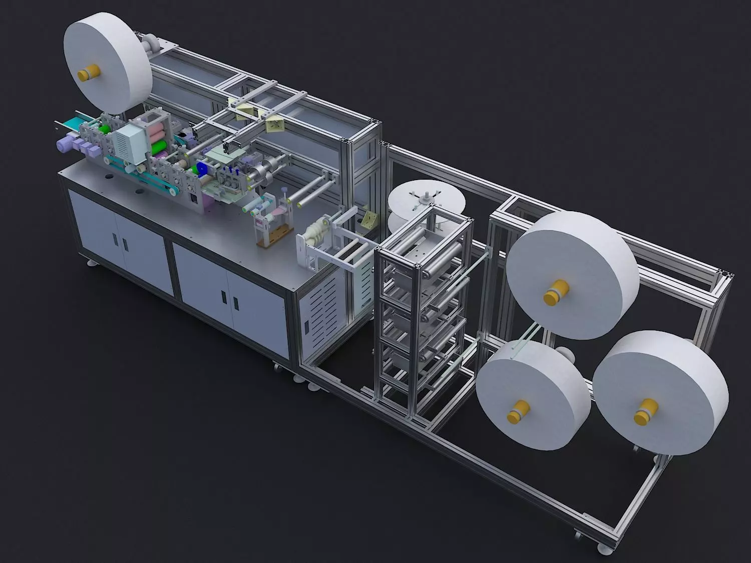 Mask machine 3D model_0