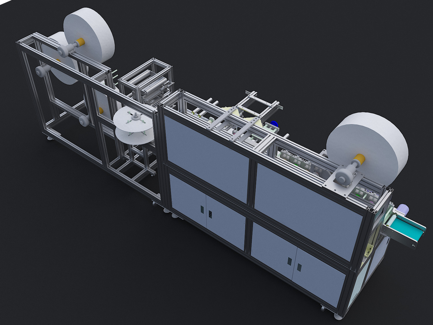 Mask machine 3D model_1