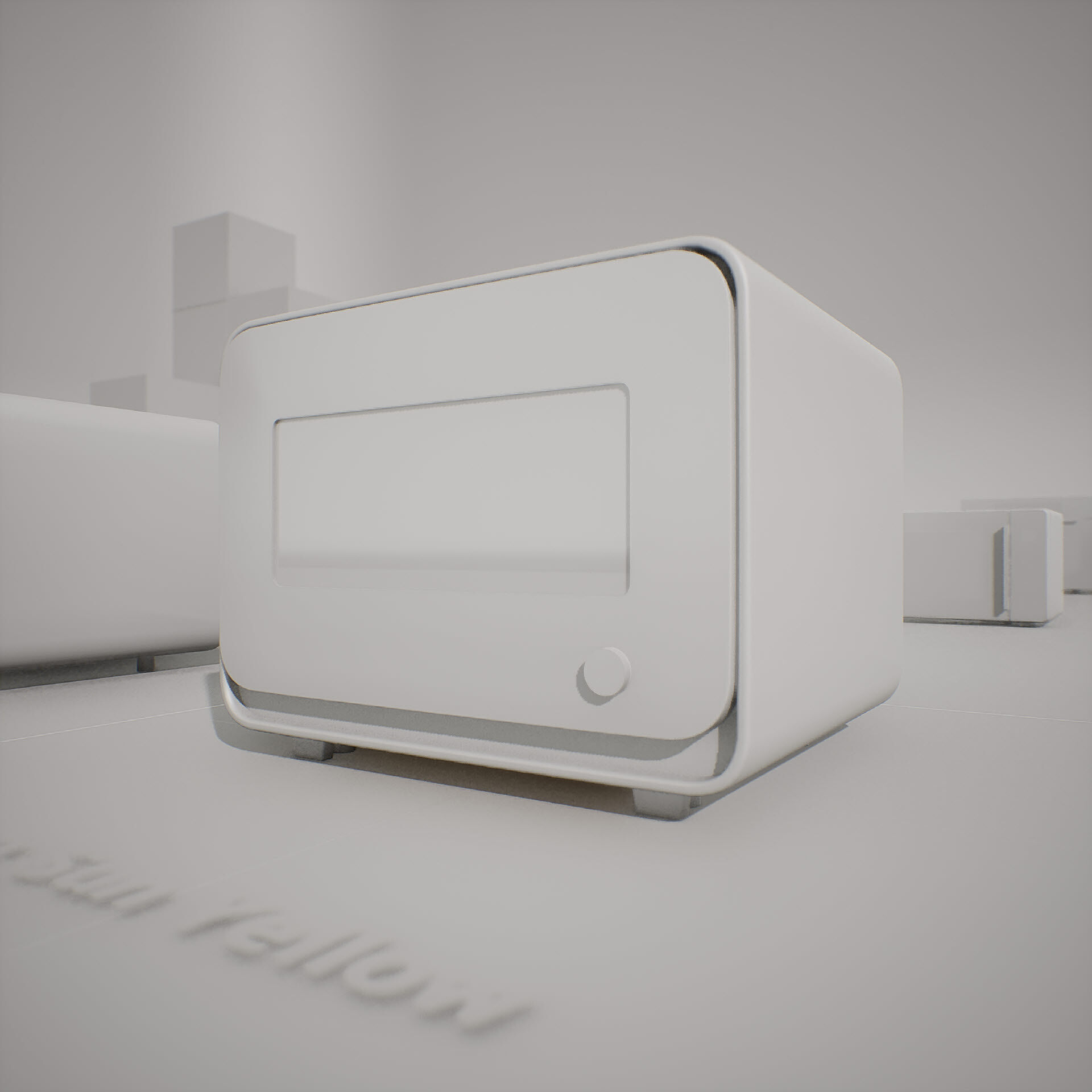 SAMSUNG Microwave - BESPOKE Qooker Low-poly 3D model_30