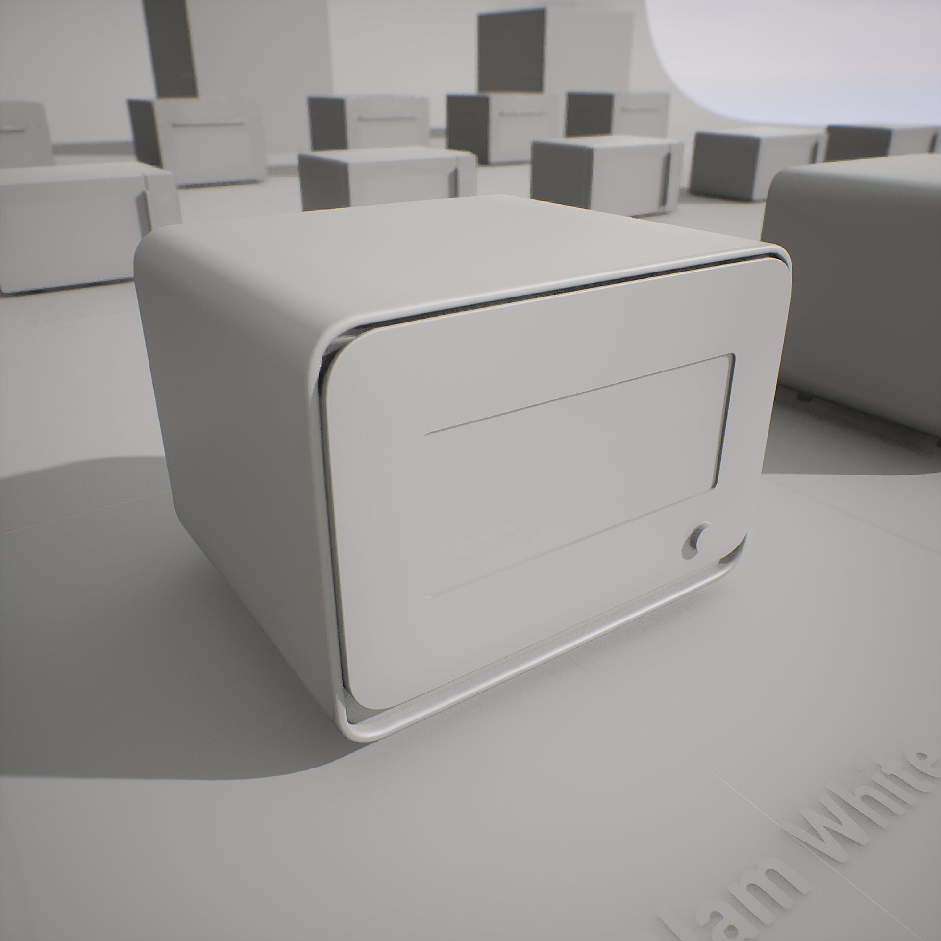 SAMSUNG Microwave - BESPOKE Qooker Low-poly 3D model_31