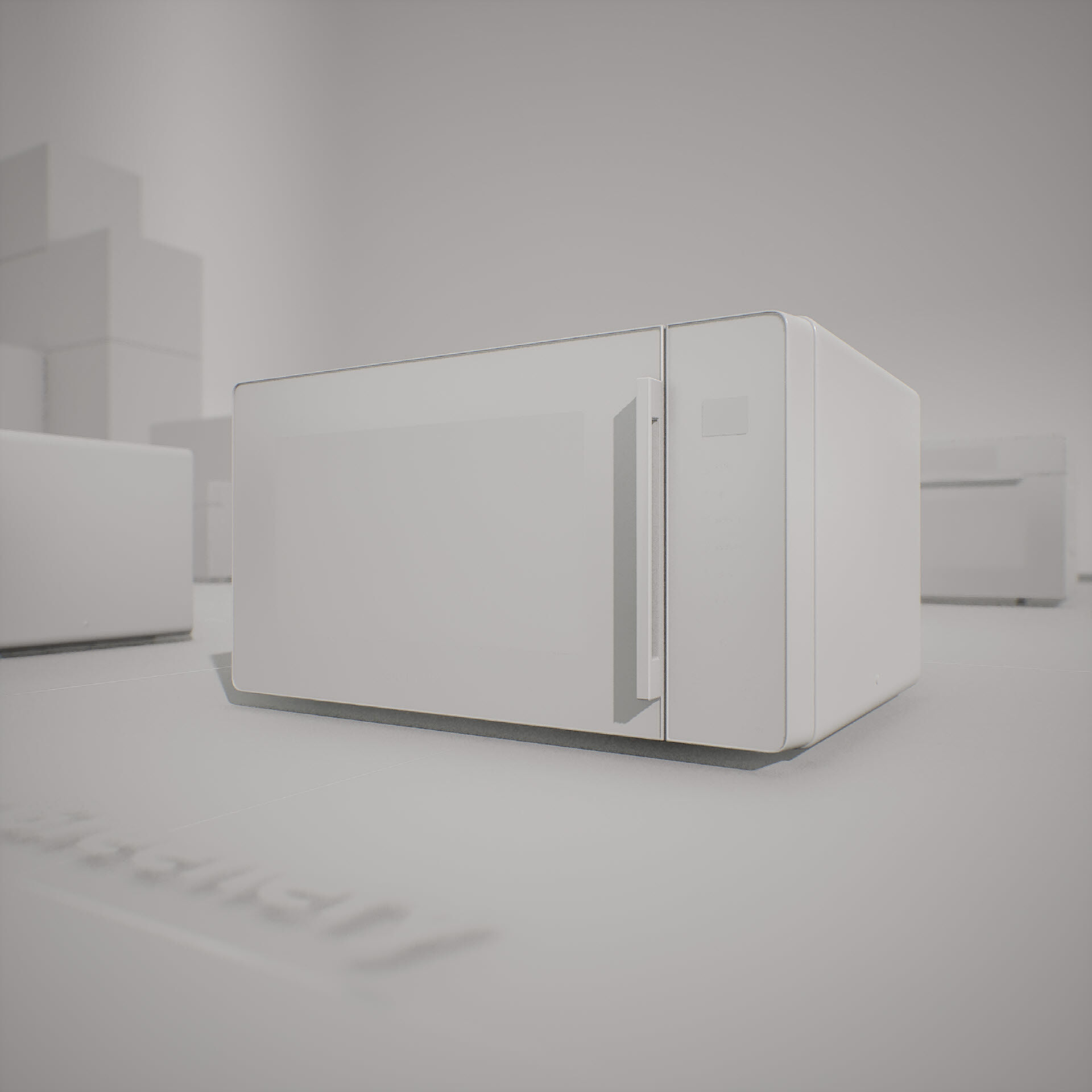 SAMSUNG Microwave - BESPOKE Qooker Low-poly 3D model_34