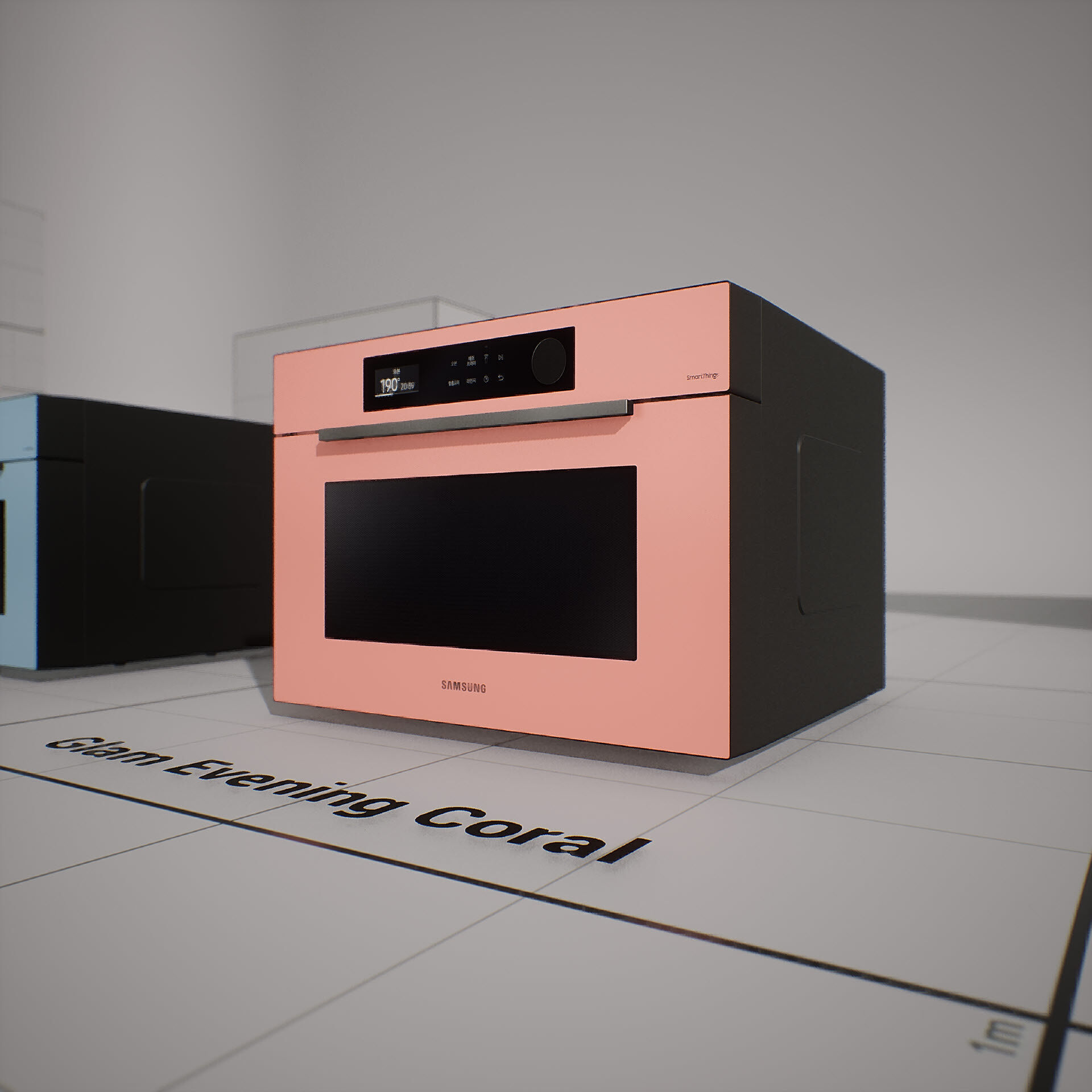 SAMSUNG Microwave - BESPOKE Qooker Low-poly 3D model_18