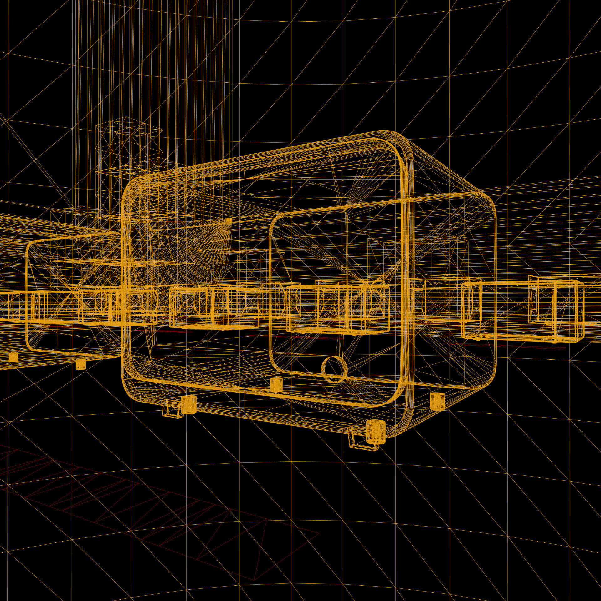 SAMSUNG Microwave - BESPOKE Qooker Low-poly 3D model_42