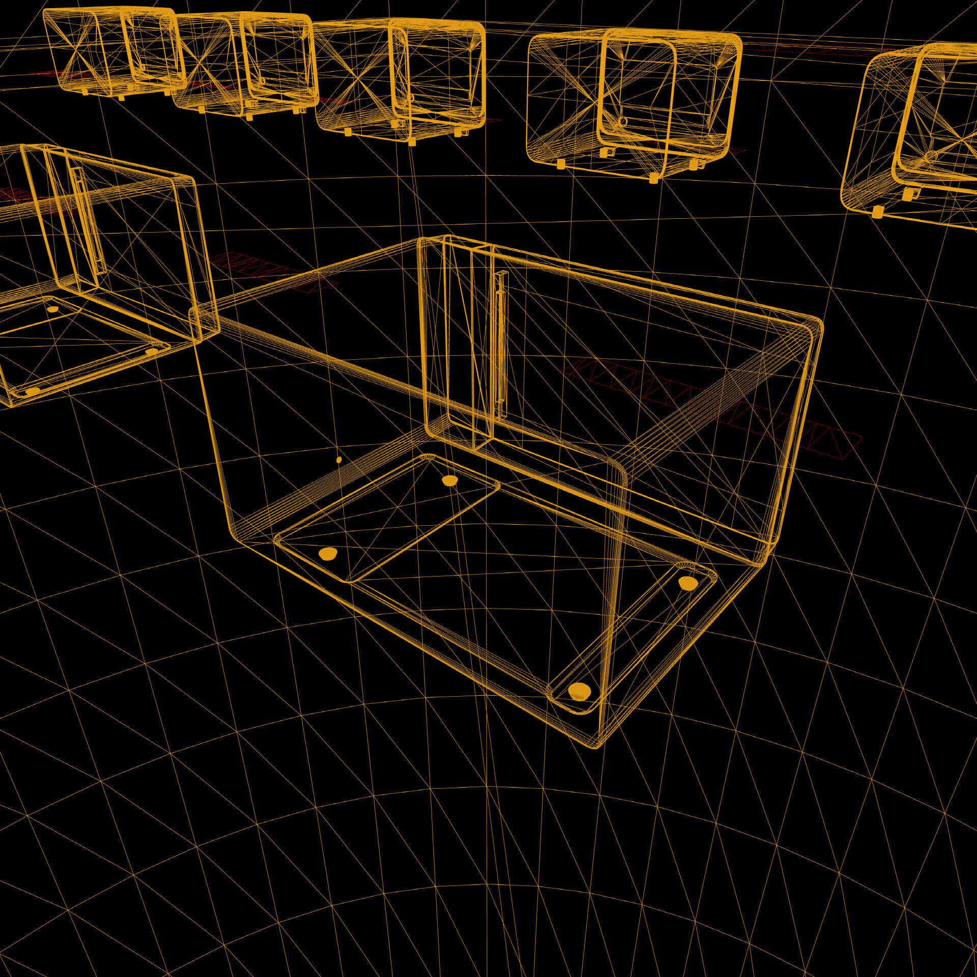 SAMSUNG Microwave - BESPOKE Qooker Low-poly 3D model_49