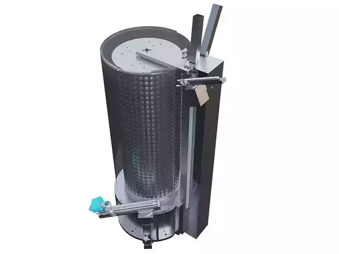 Honeycomb storage silo