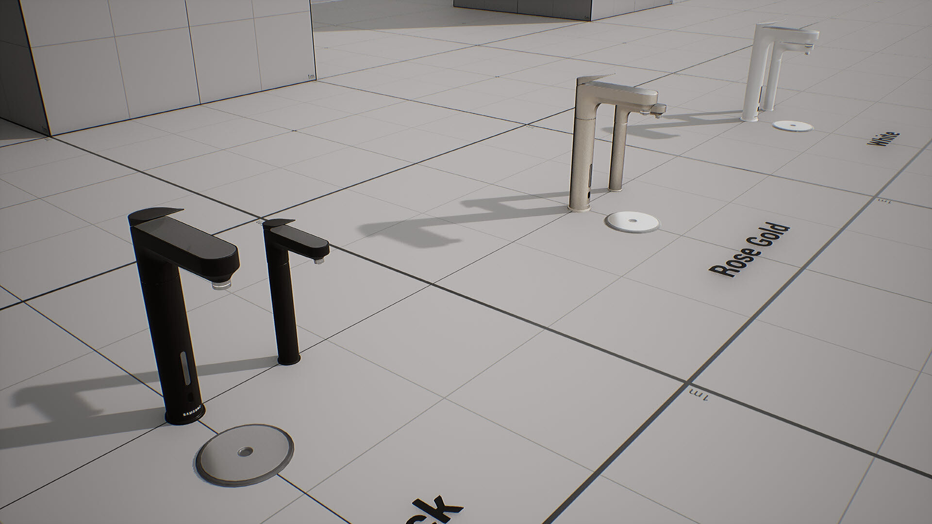 SAMSUNG - BESPOKE Water Purfier Low-poly 3D model_7