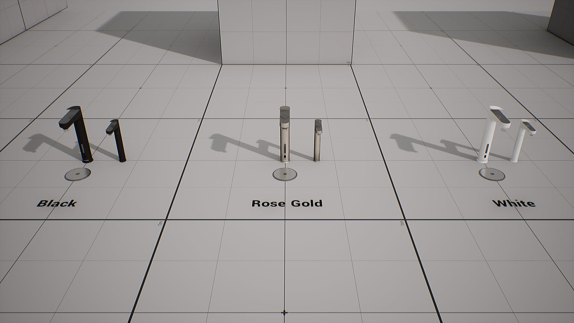 SAMSUNG - BESPOKE Water Purfier Low-poly 3D model_3