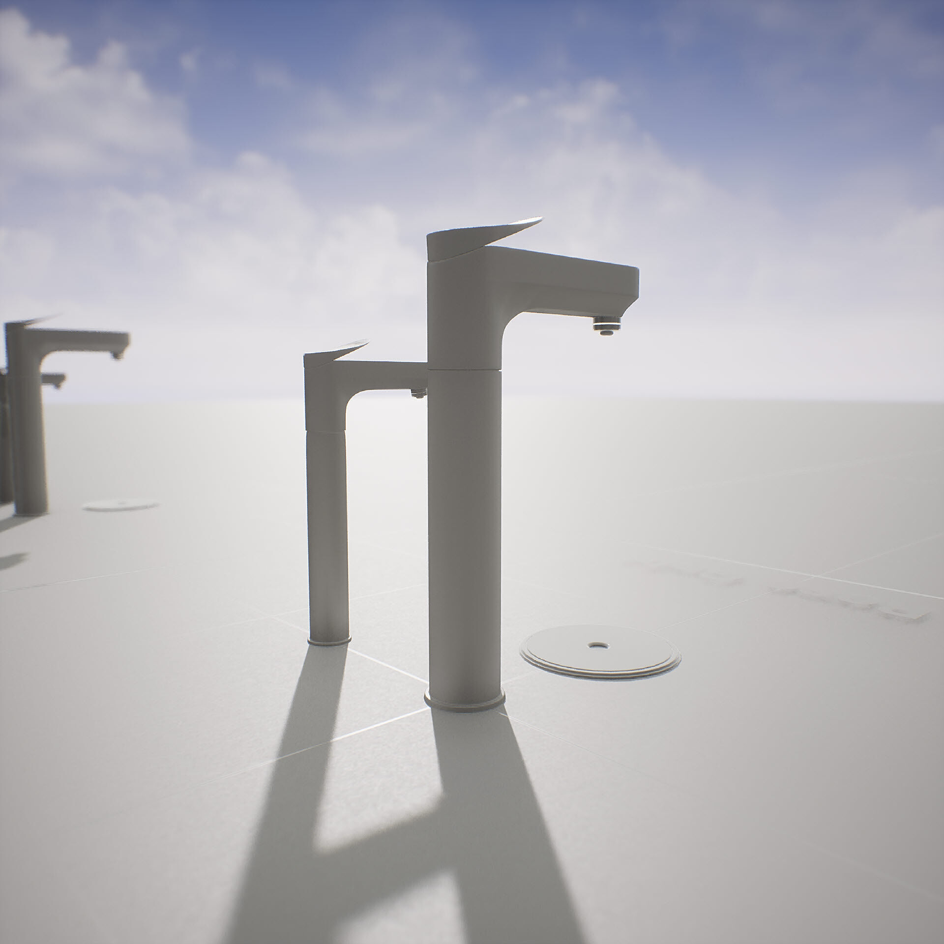 SAMSUNG - BESPOKE Water Purfier Low-poly 3D model_22