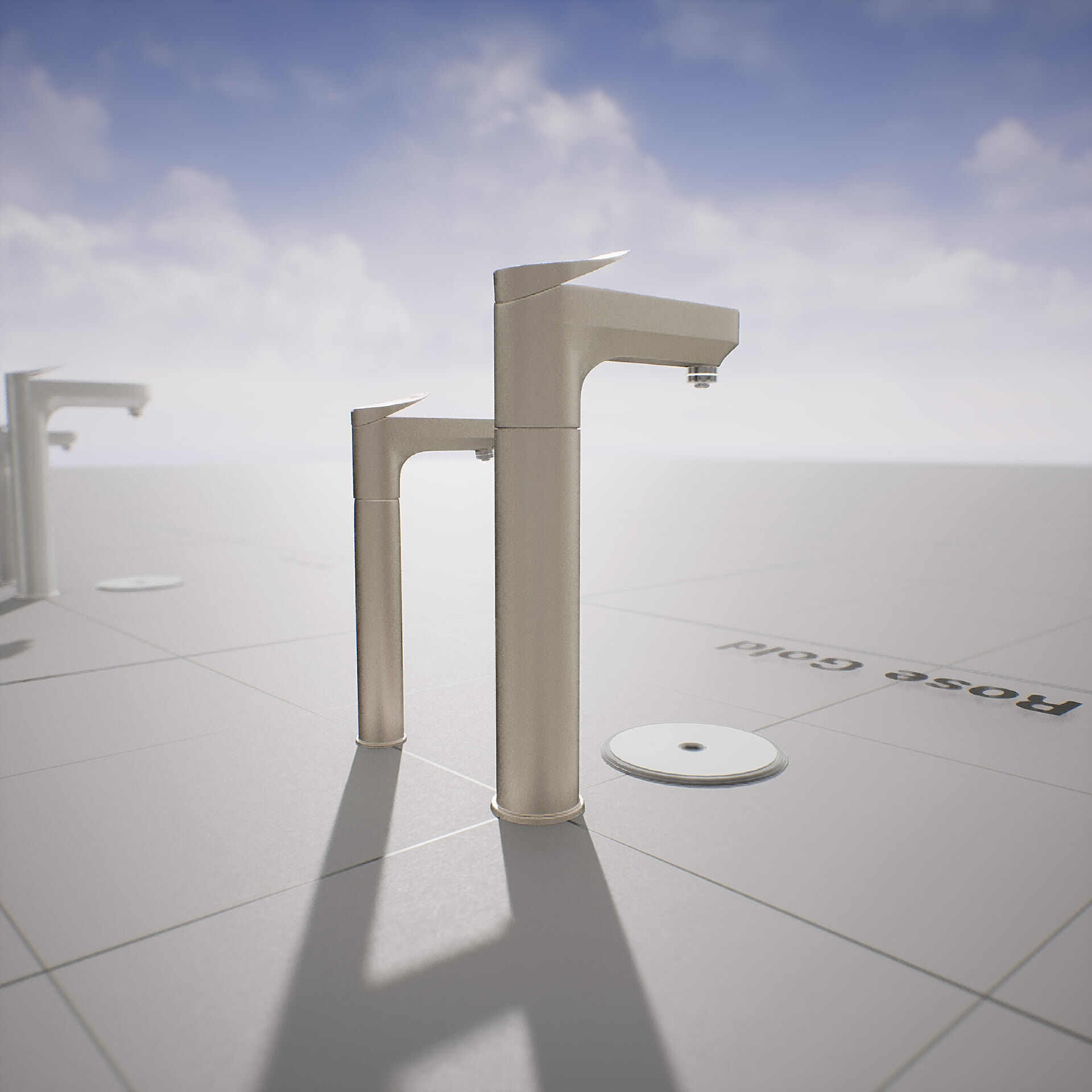 SAMSUNG - BESPOKE Water Purfier Low-poly 3D model_12