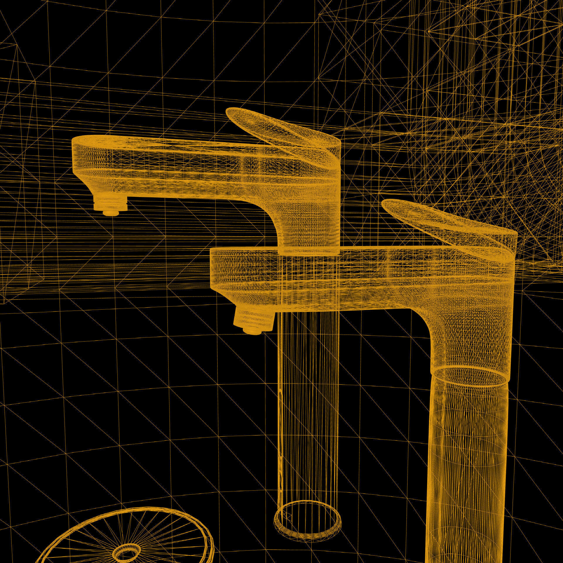 SAMSUNG - BESPOKE Water Purfier Low-poly 3D model_28