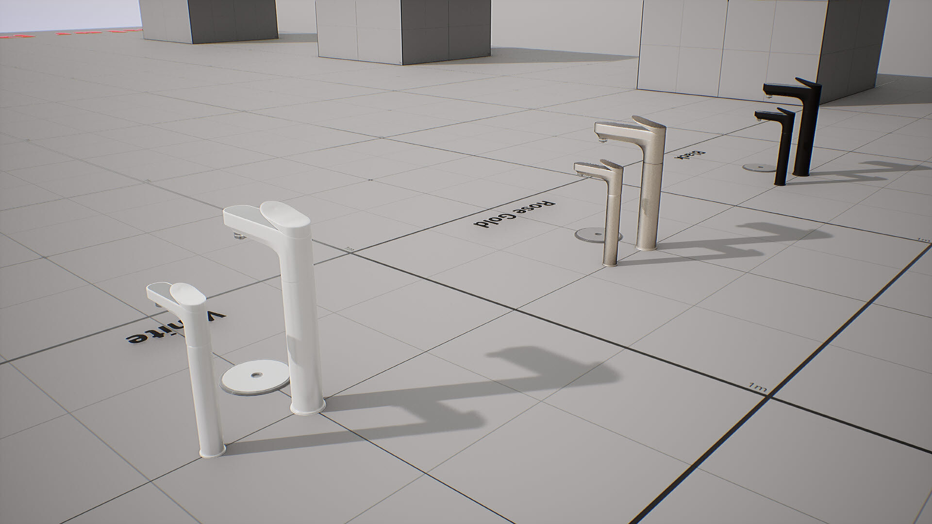 SAMSUNG - BESPOKE Water Purfier Low-poly 3D model_5