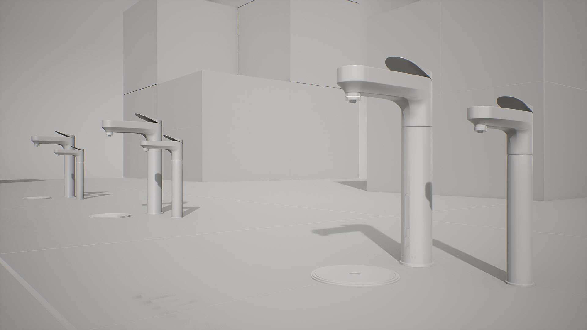 SAMSUNG - BESPOKE Water Purfier Low-poly 3D model_18