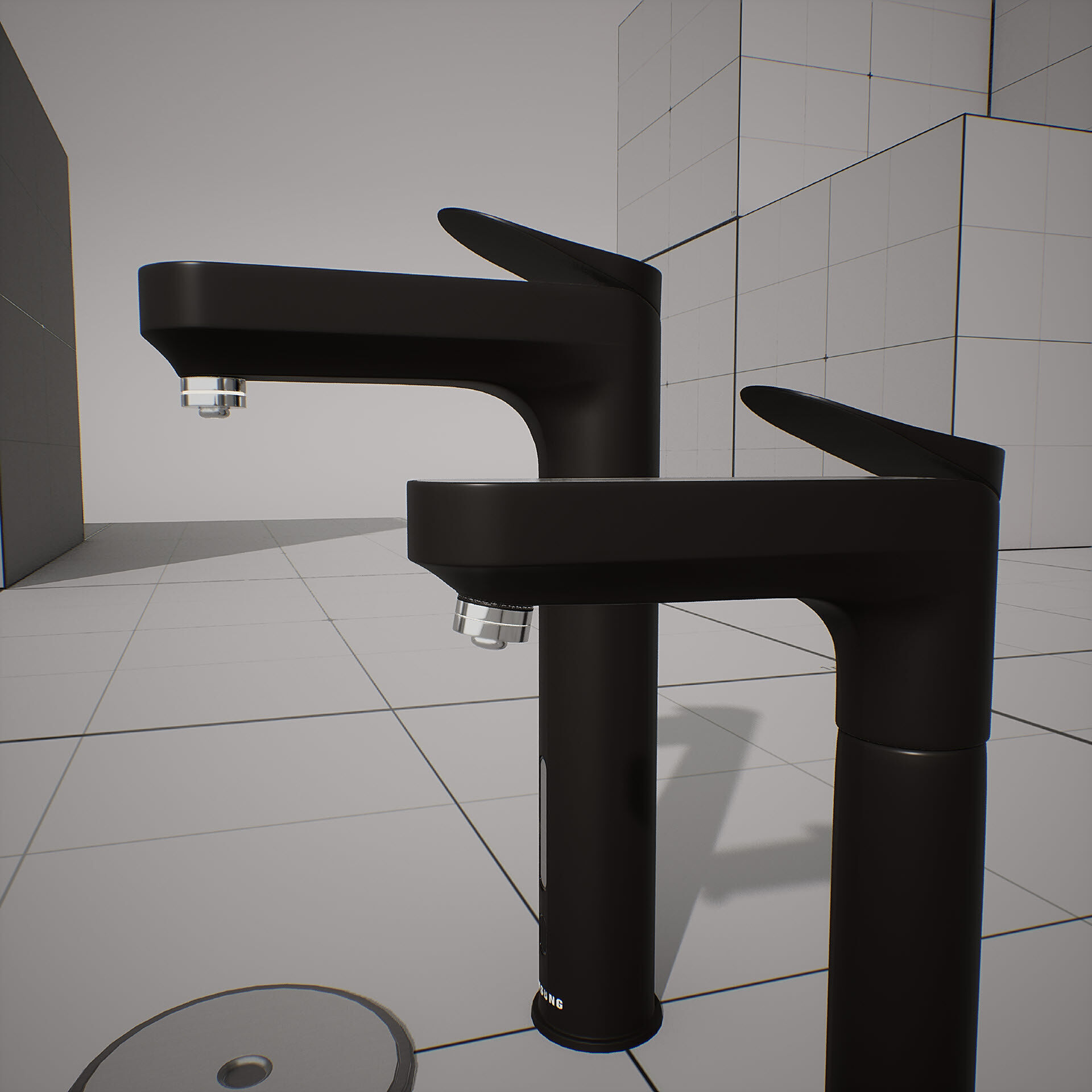 SAMSUNG - BESPOKE Water Purfier Low-poly 3D model_13