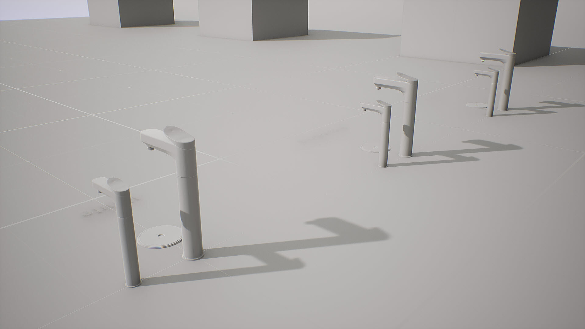 SAMSUNG - BESPOKE Water Purfier Low-poly 3D model_17