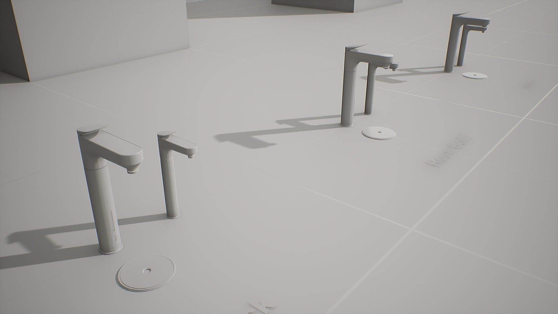 SAMSUNG - BESPOKE Water Purfier Low-poly 3D model_19