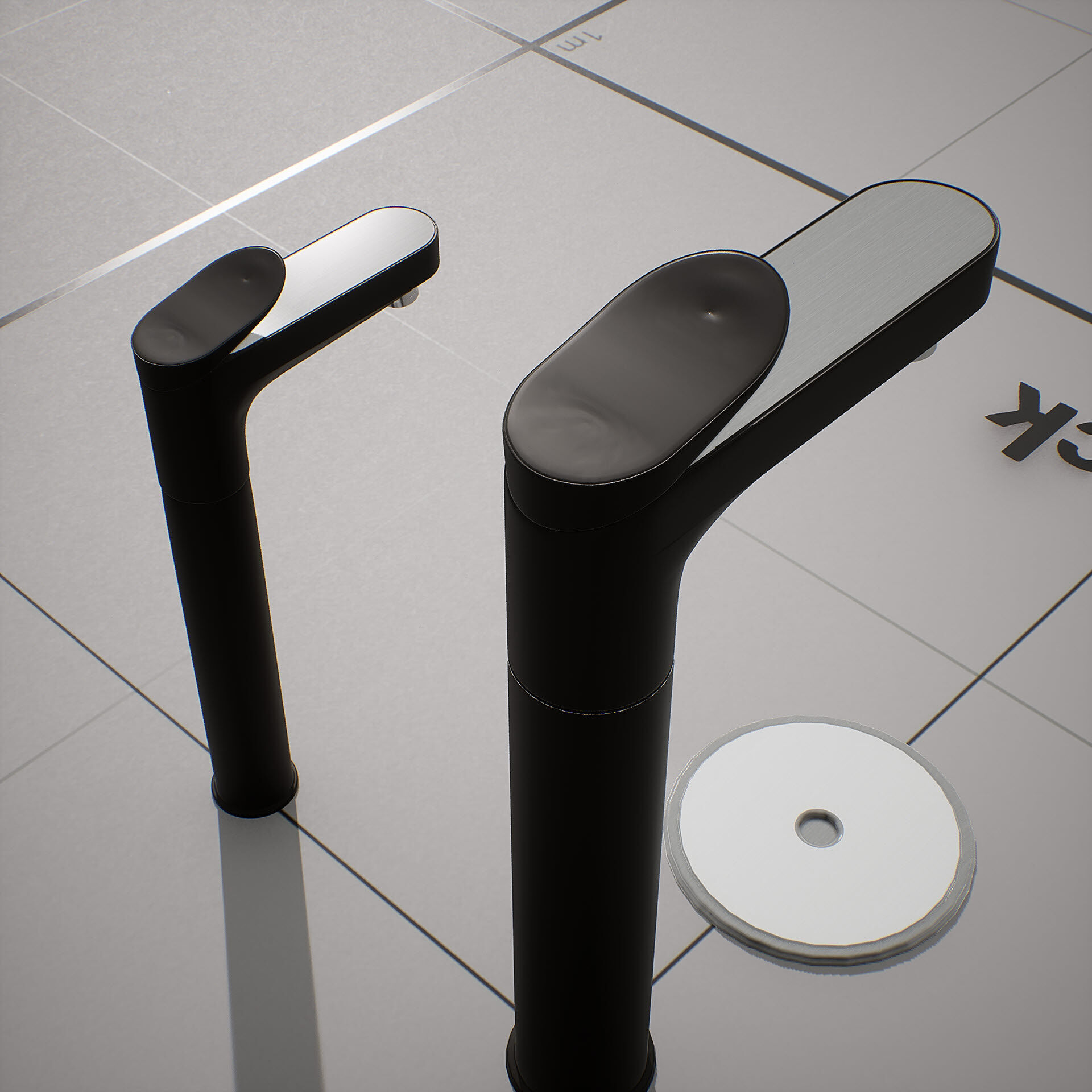 SAMSUNG - BESPOKE Water Purfier Low-poly 3D model_14