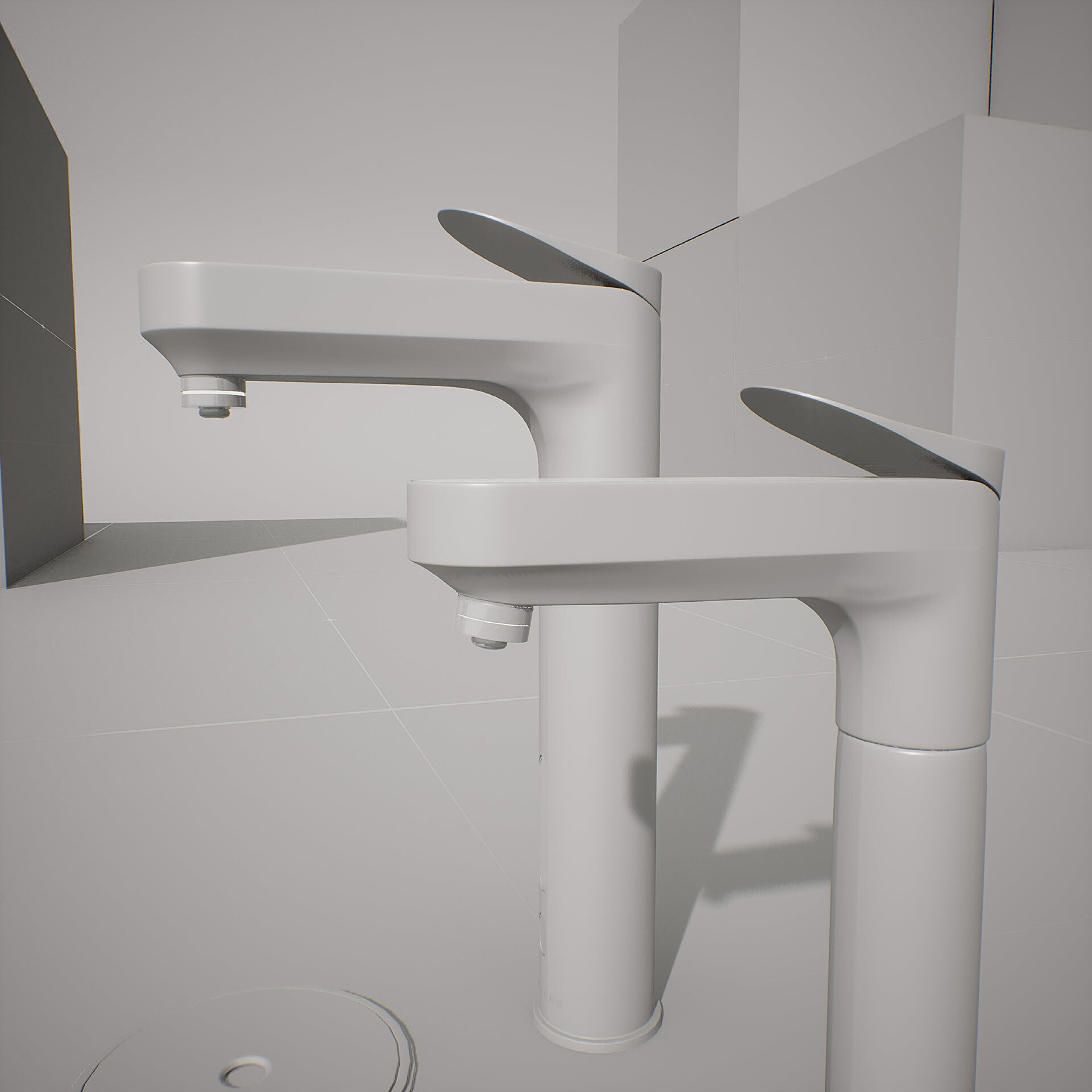 SAMSUNG - BESPOKE Water Purfier Low-poly 3D model_23