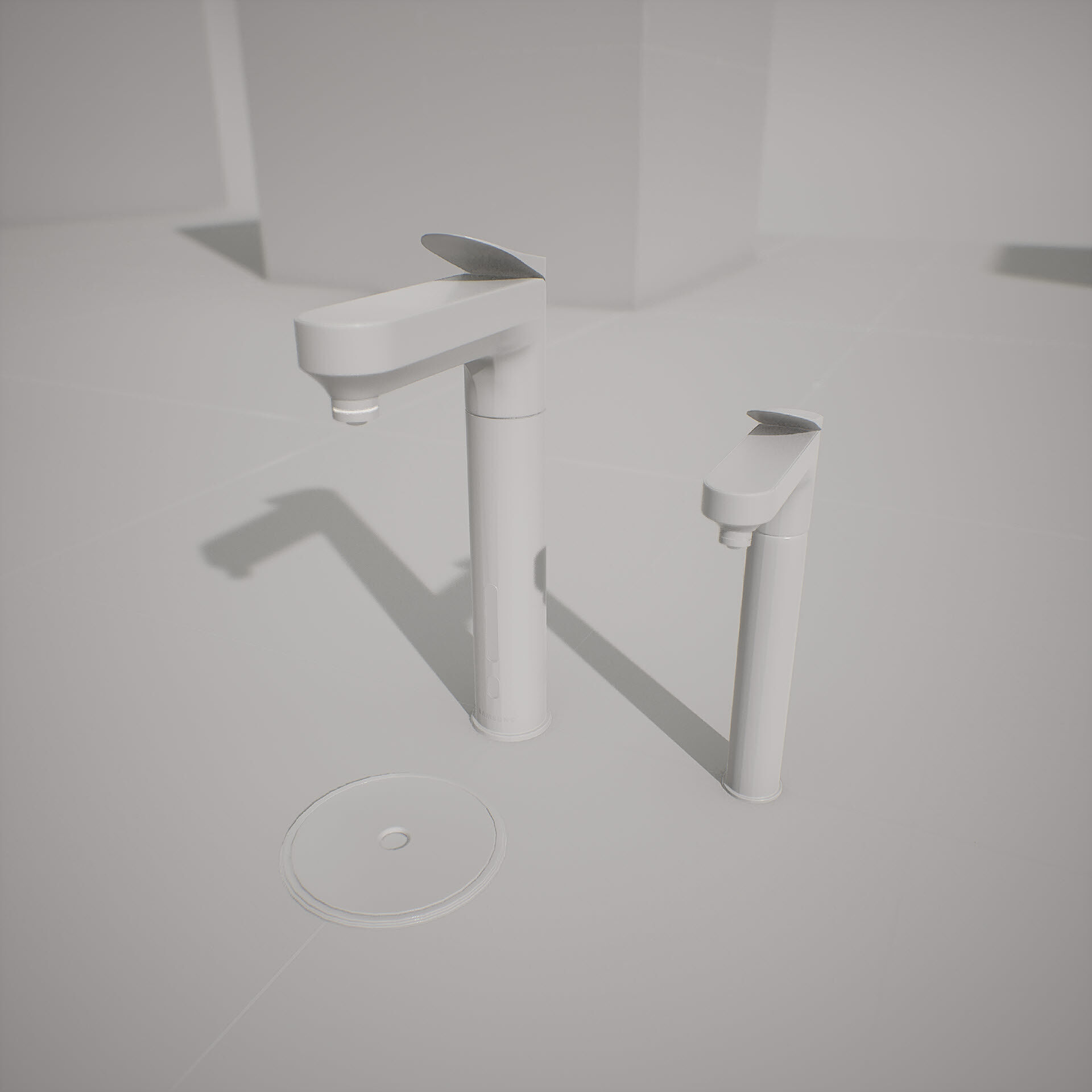 SAMSUNG - BESPOKE Water Purfier Low-poly 3D model_21