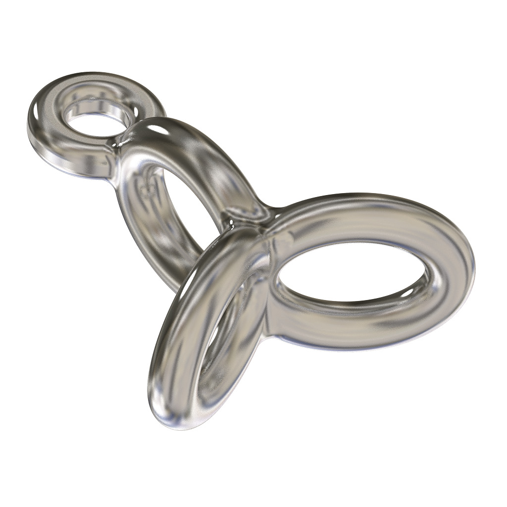 Exquisite Fancy Earring 3D print model_3