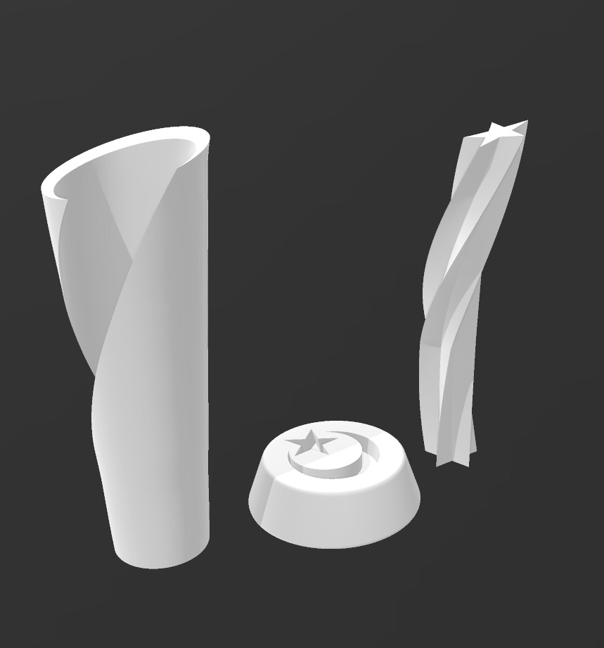 Trophy Turkey F1 2020 3D print model_5