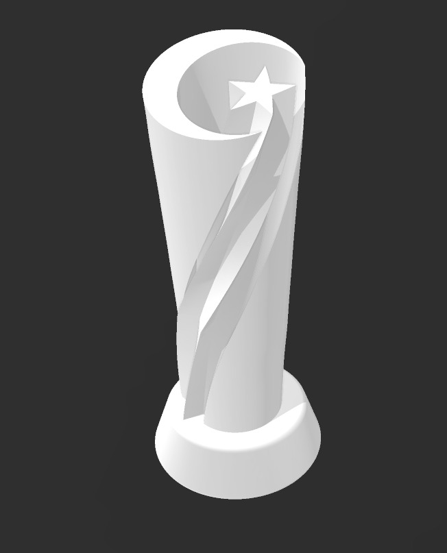 Trophy Turkey F1 2020 3D print model_3