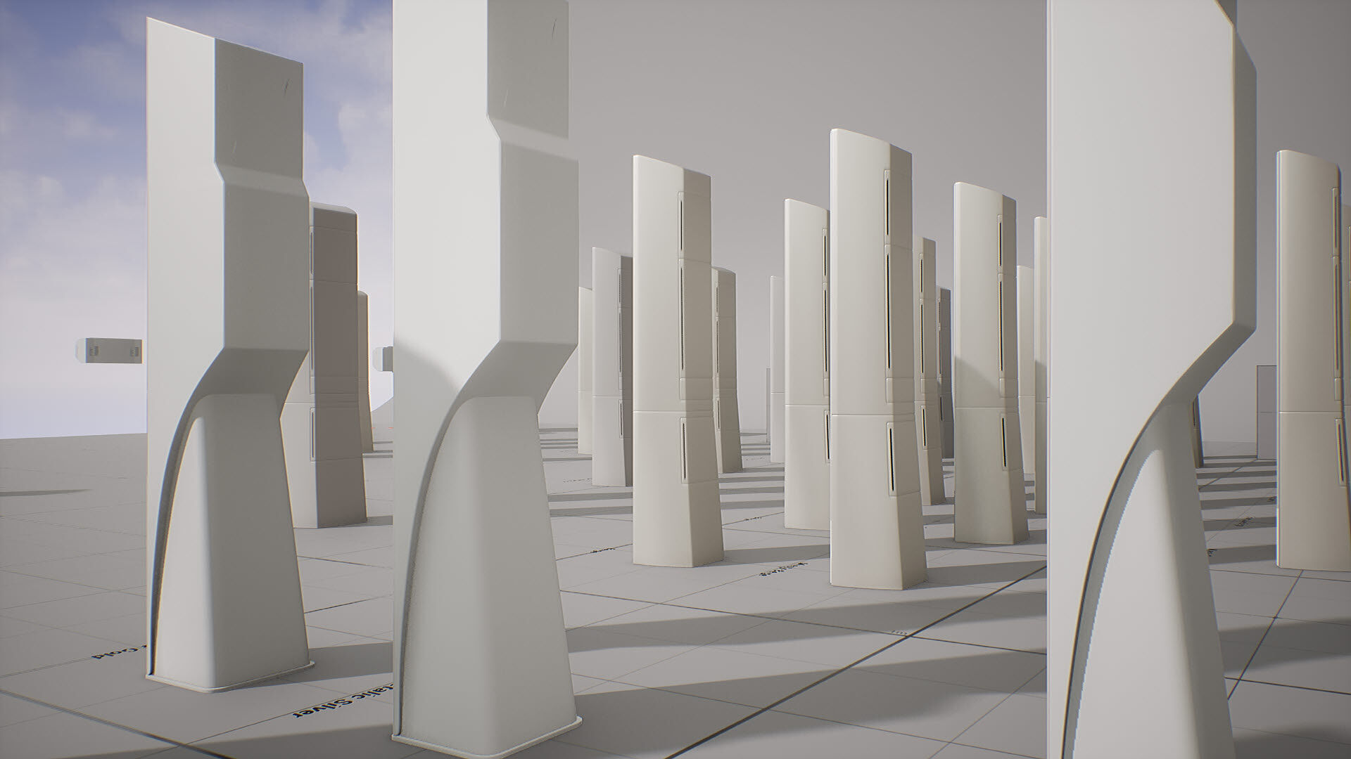 SAMSUNG - BESPOKE AirConditioner Low-poly 3D model_13