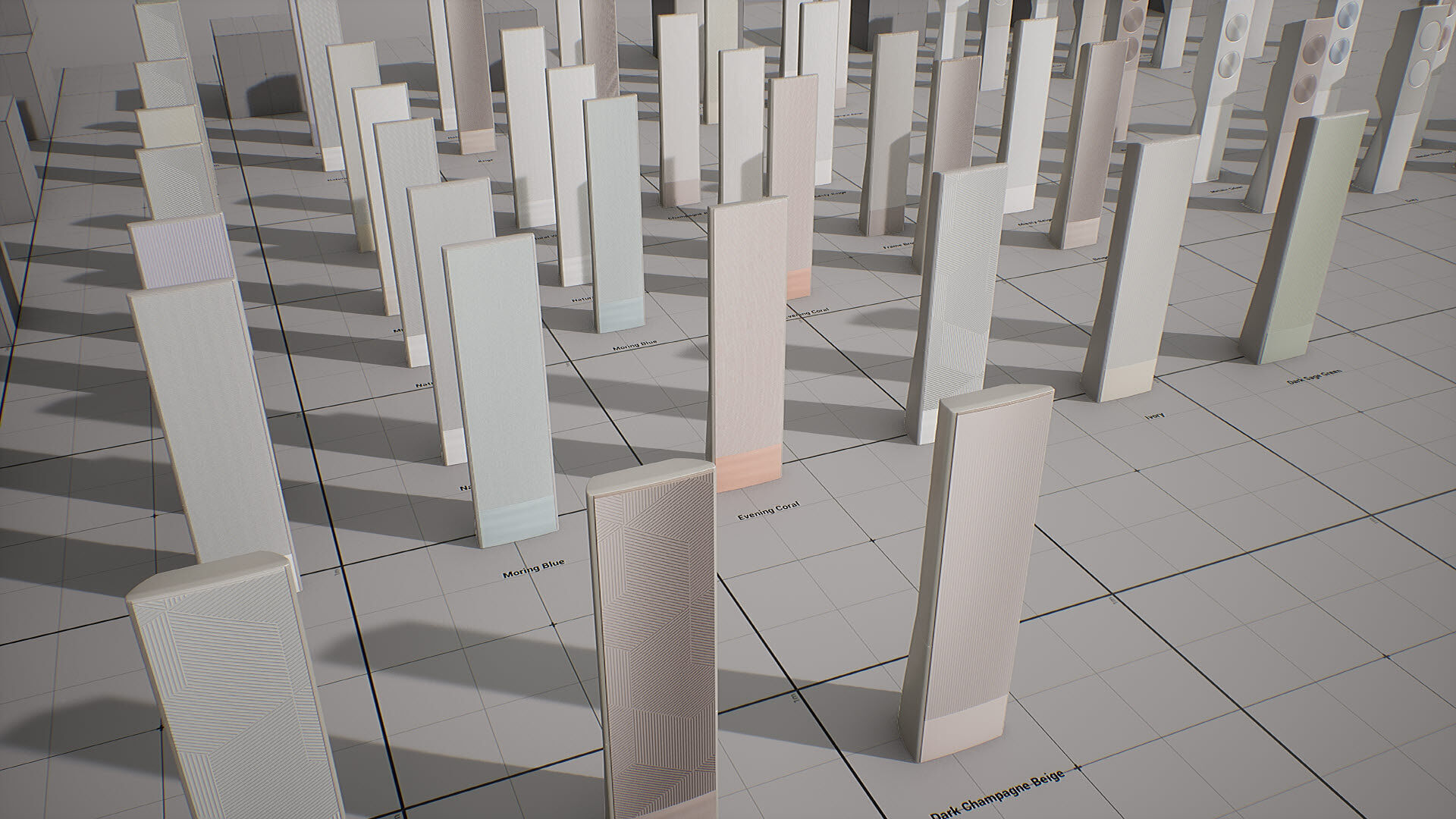 SAMSUNG - BESPOKE AirConditioner Low-poly 3D model_7