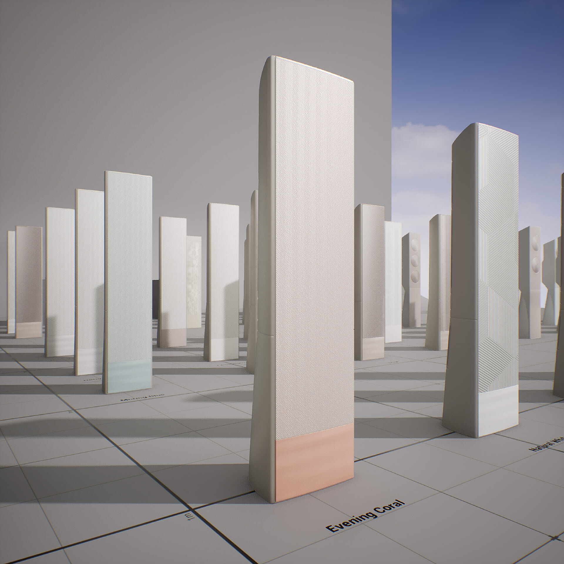 SAMSUNG - BESPOKE AirConditioner Low-poly 3D model_18