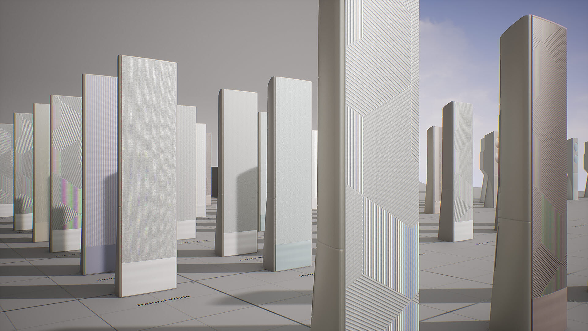 SAMSUNG - BESPOKE AirConditioner Low-poly 3D model_9