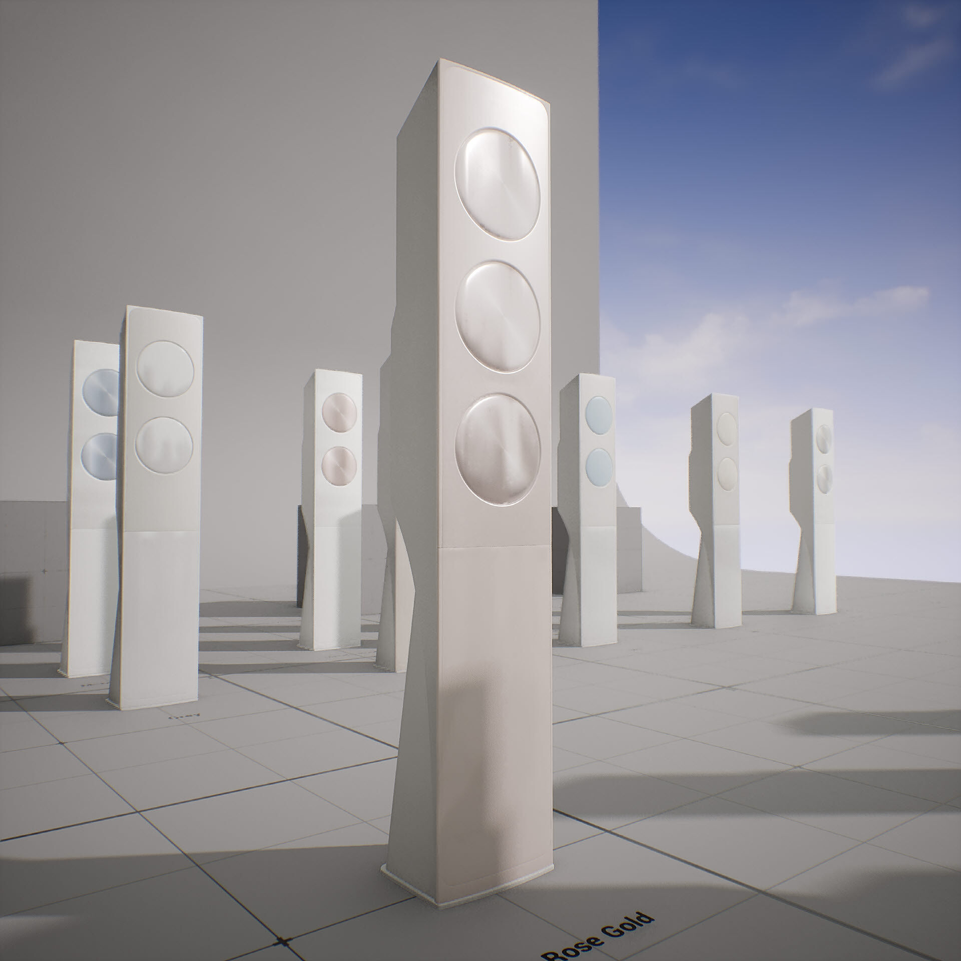 SAMSUNG - BESPOKE AirConditioner Low-poly 3D model_20