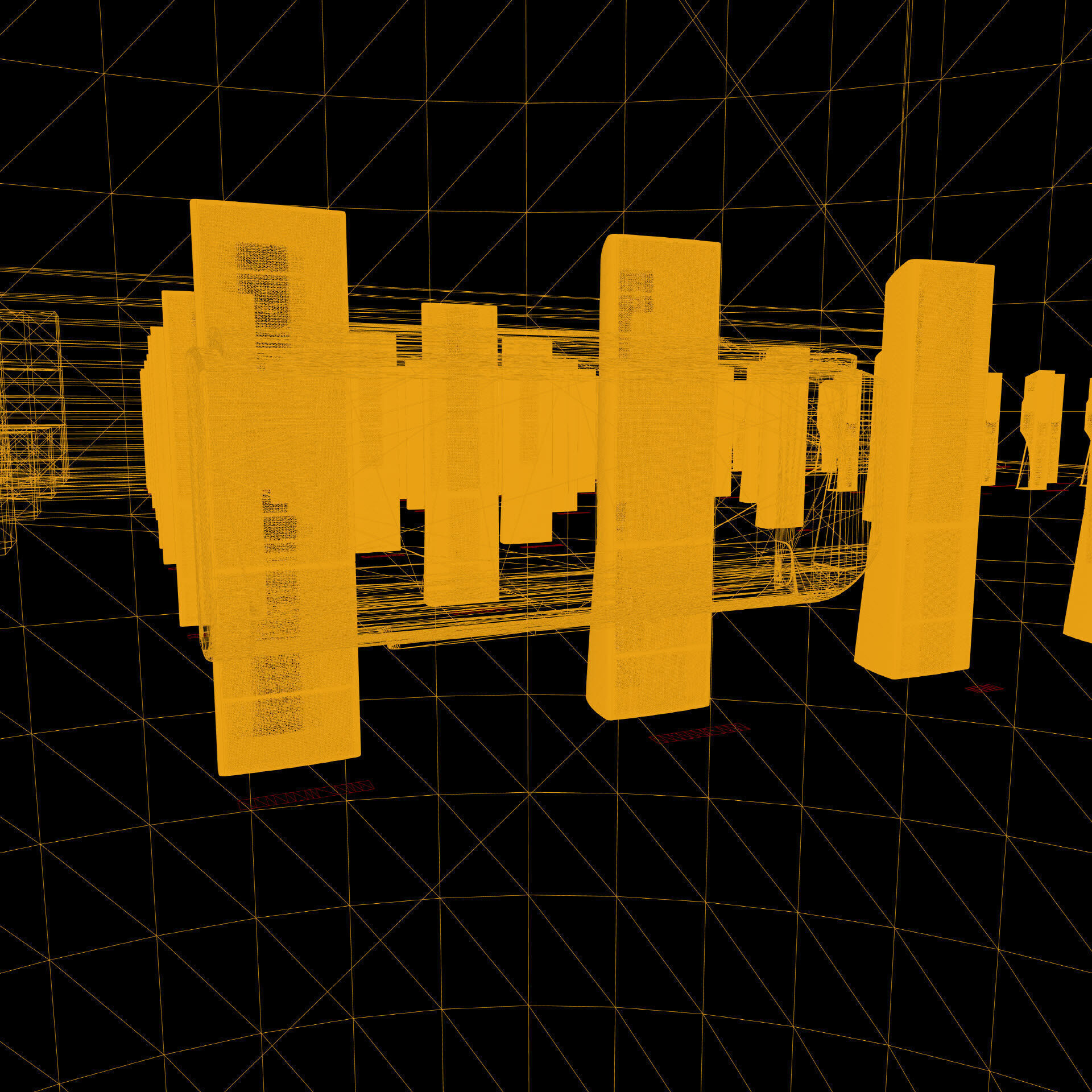 SAMSUNG - BESPOKE AirConditioner Low-poly 3D model_29