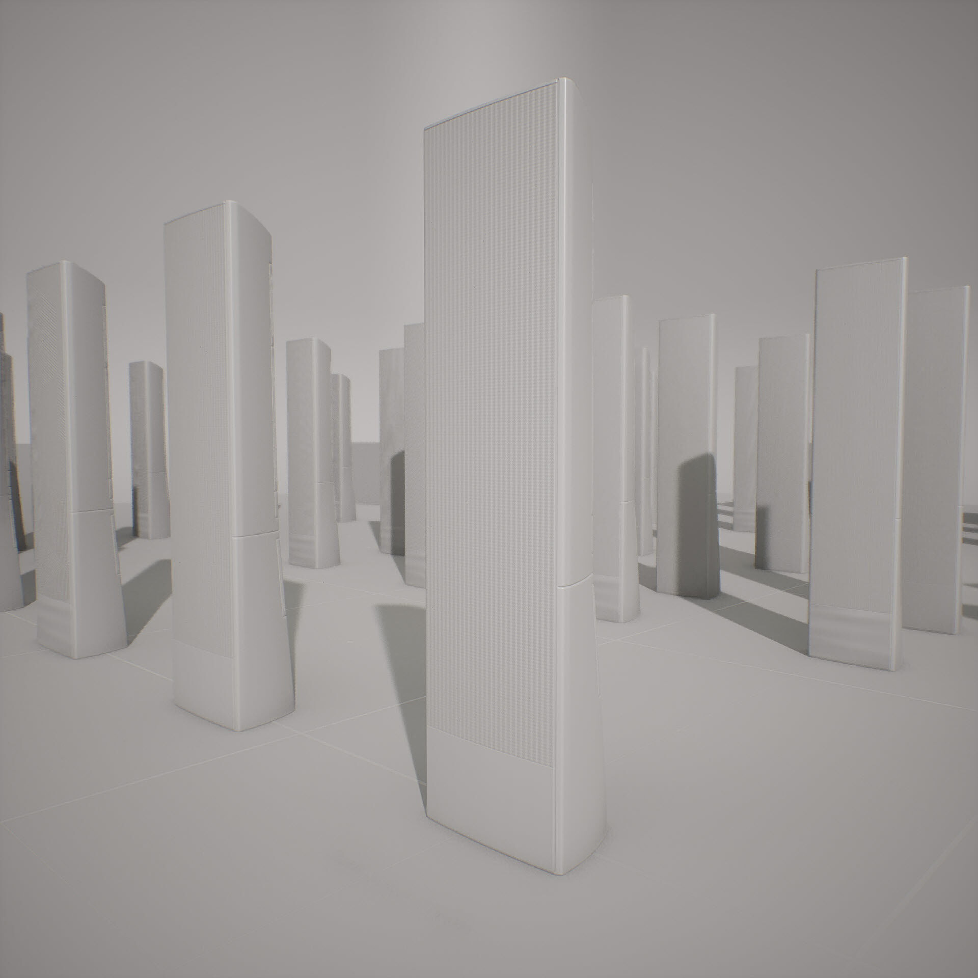 SAMSUNG - BESPOKE AirConditioner Low-poly 3D model_24