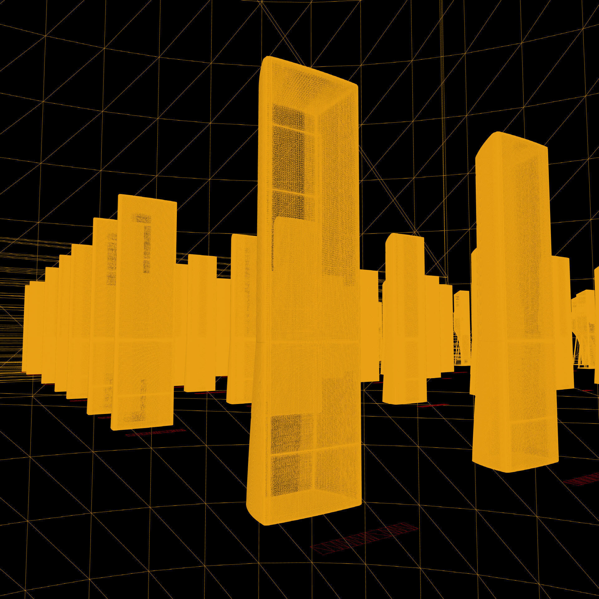 SAMSUNG - BESPOKE AirConditioner Low-poly 3D model_31