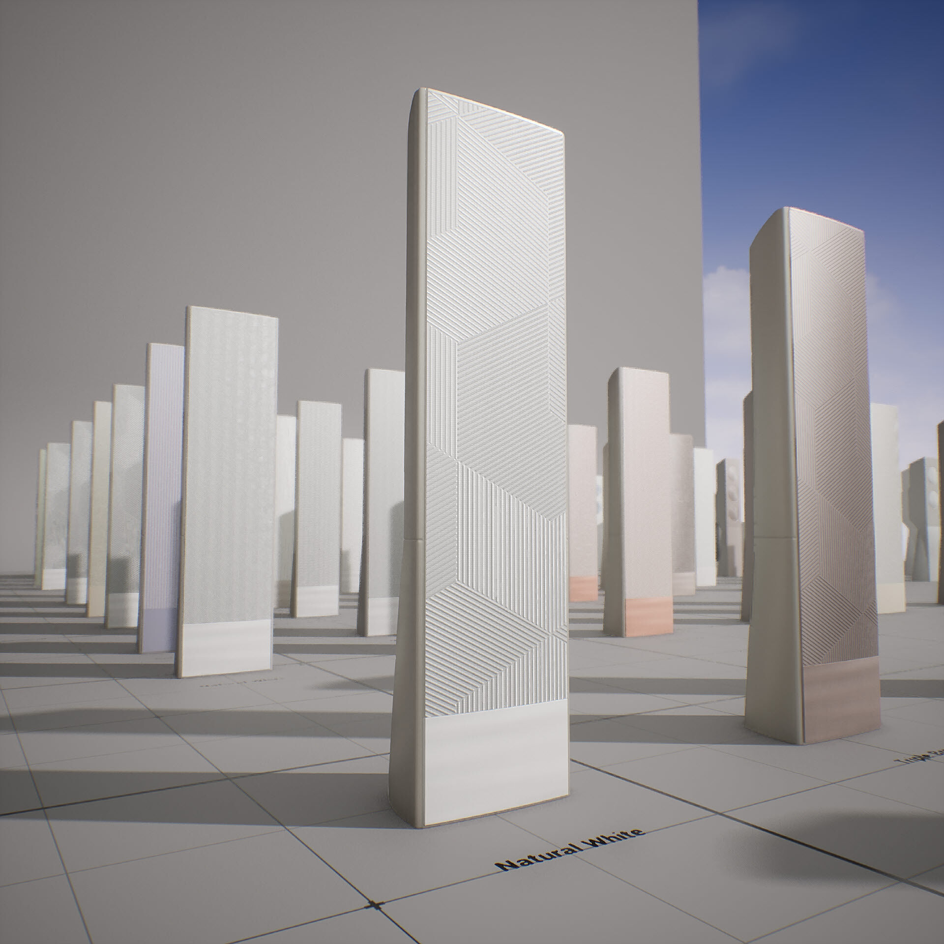 SAMSUNG - BESPOKE AirConditioner Low-poly 3D model_16