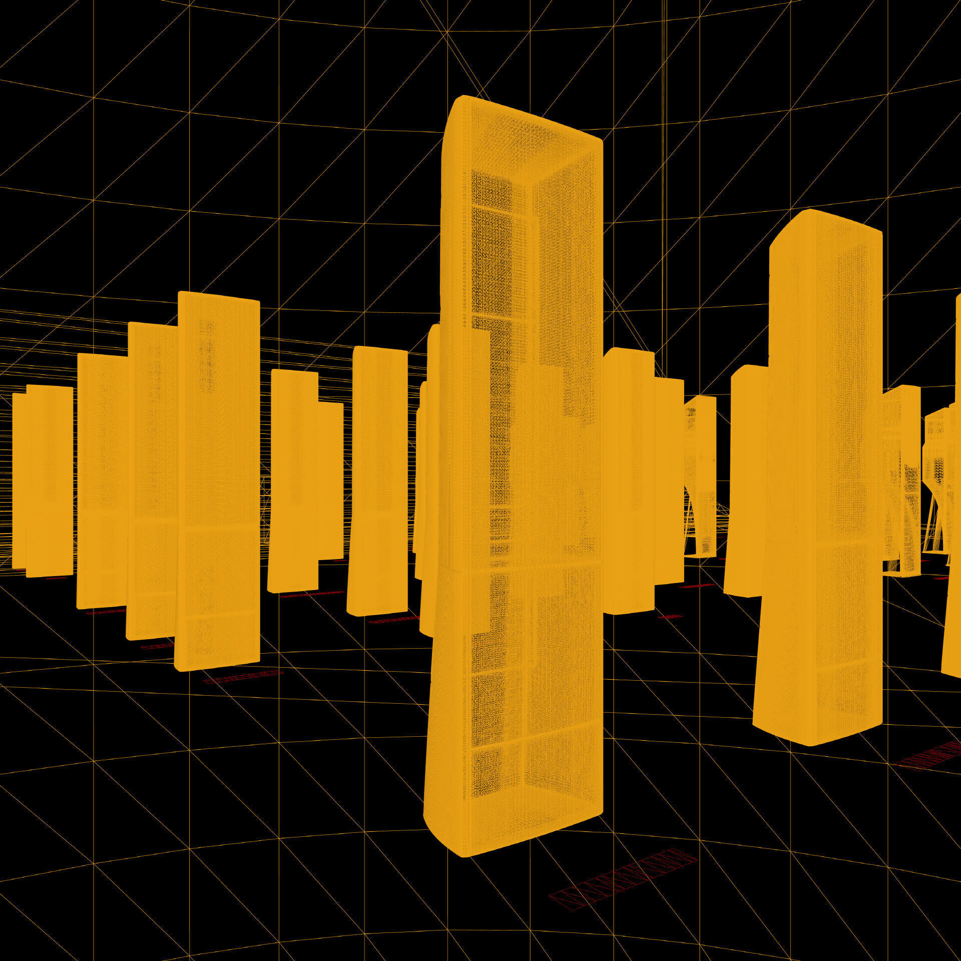 SAMSUNG - BESPOKE AirConditioner Low-poly 3D model_33