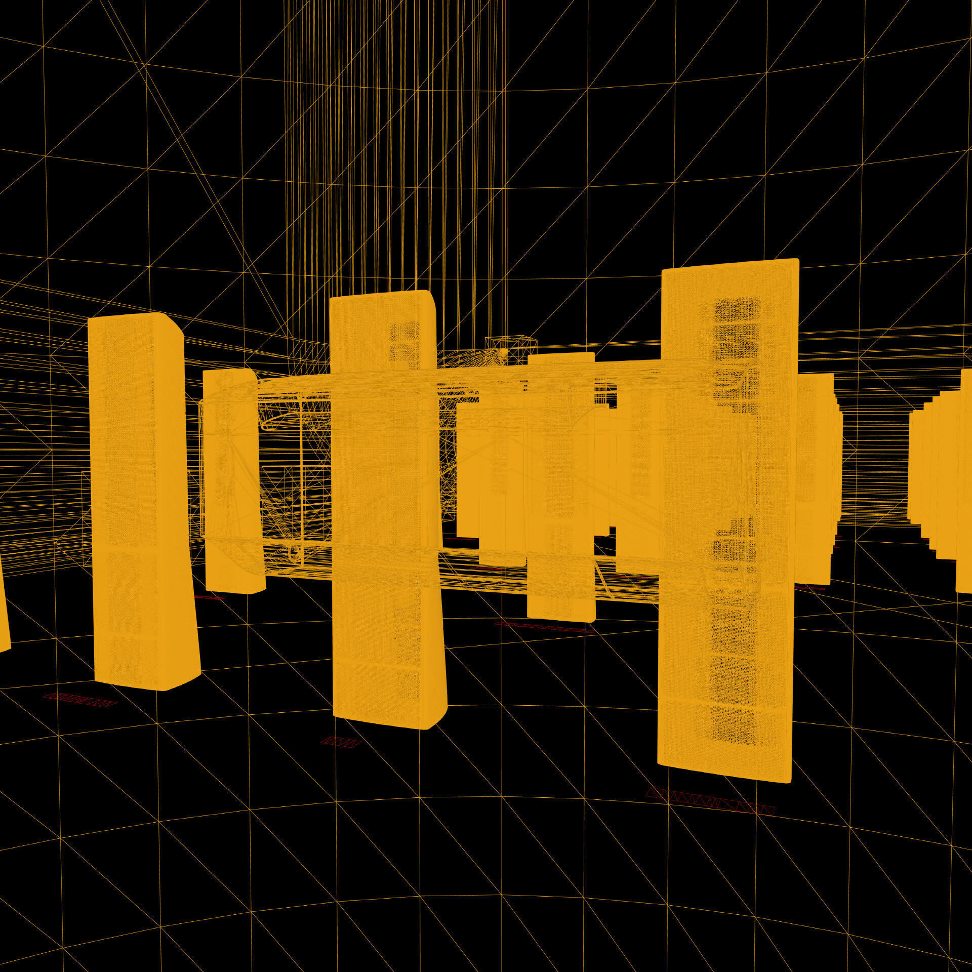 SAMSUNG - BESPOKE AirConditioner Low-poly 3D model_30