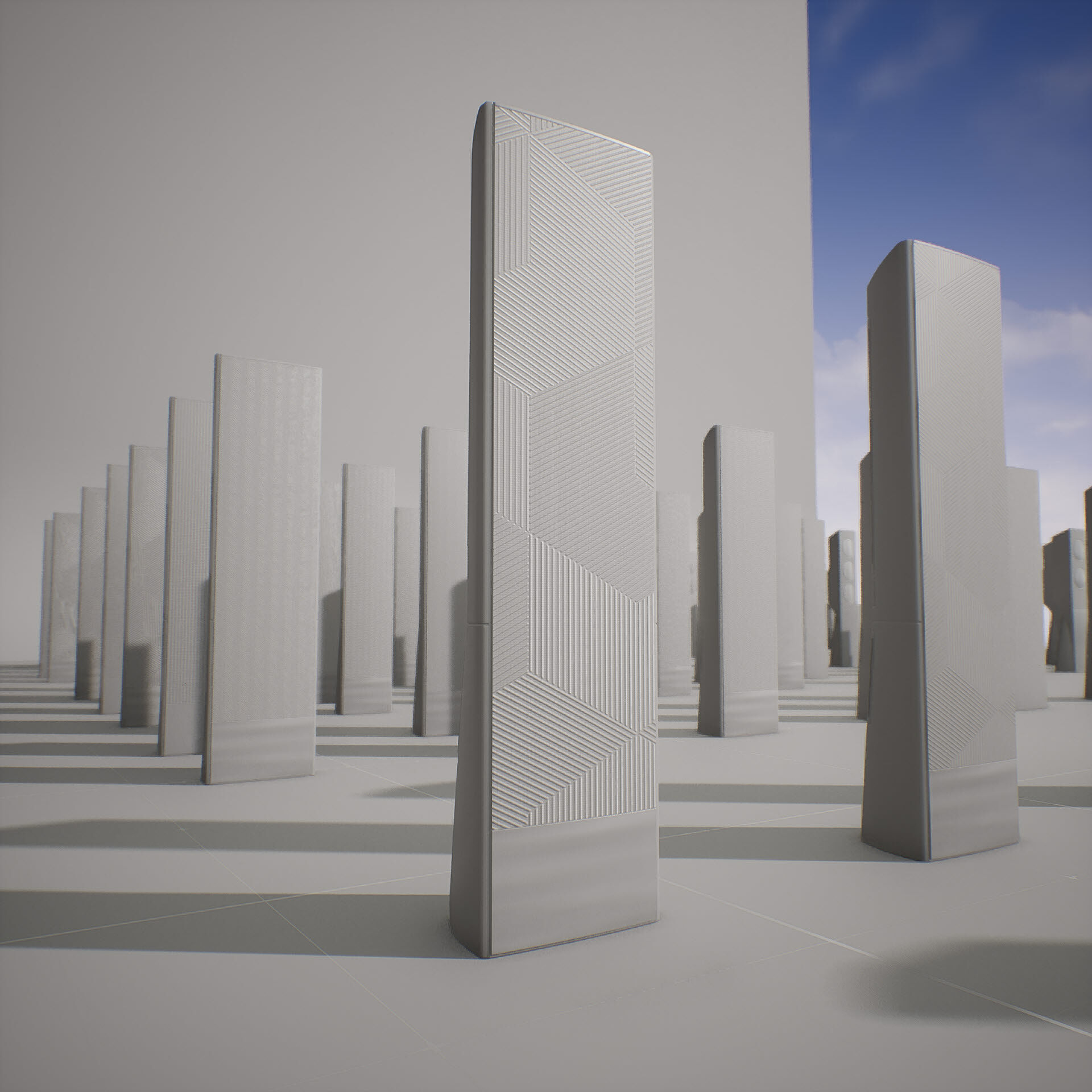 SAMSUNG - BESPOKE AirConditioner Low-poly 3D model_23