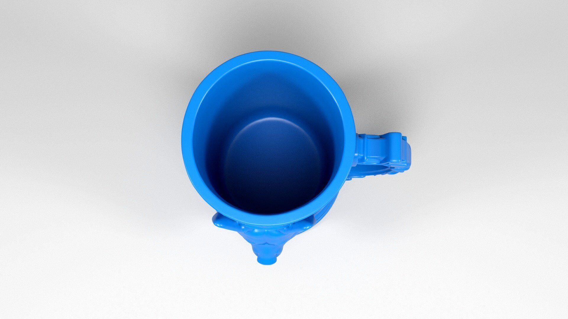 Dog Mug 3D print model_2