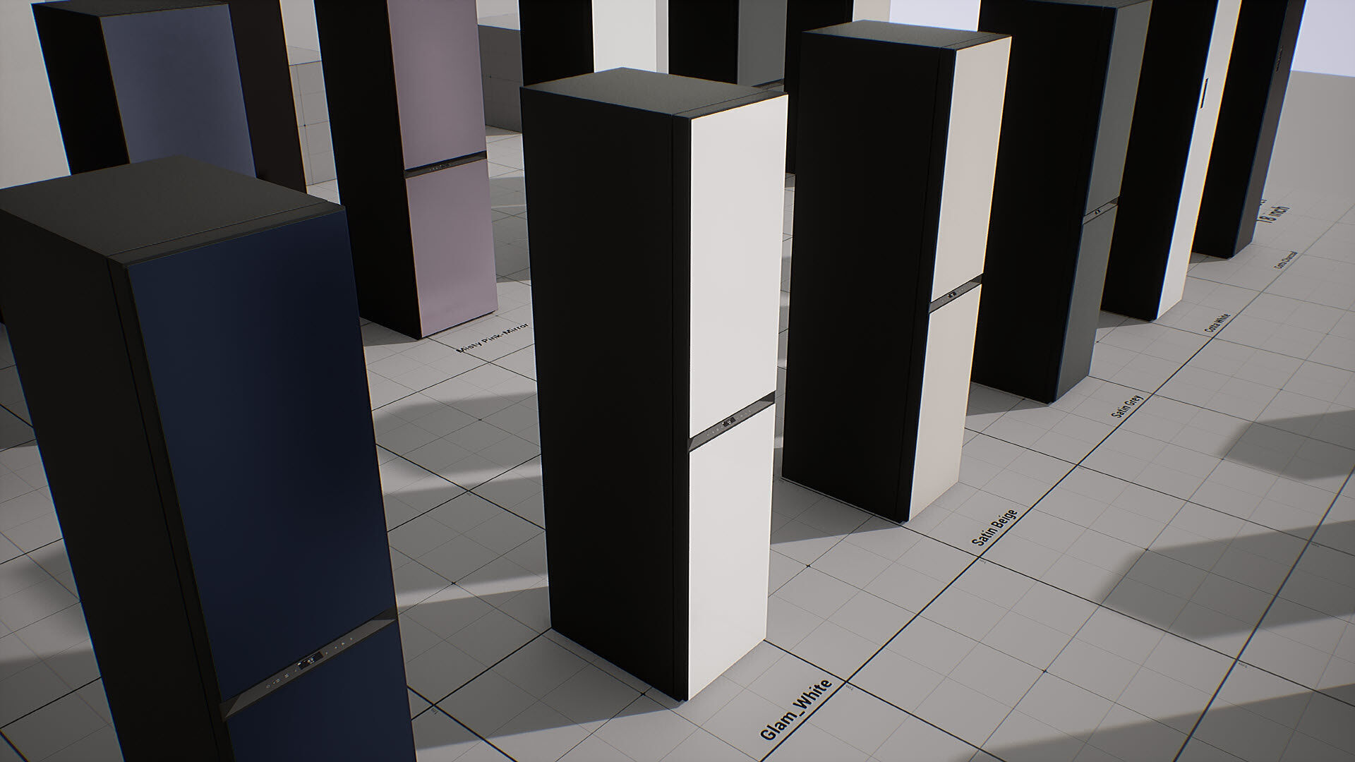 SAMSUNG - BESPOKE AirDresser Low-poly 3D model_13