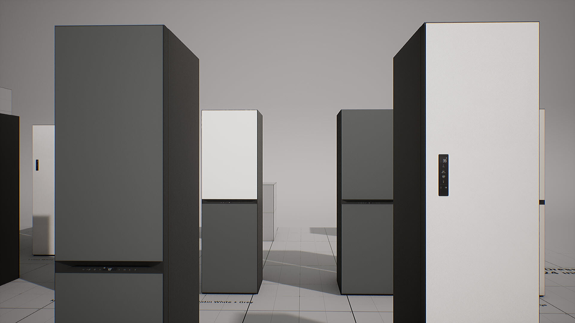 SAMSUNG - BESPOKE AirDresser Low-poly 3D model_15