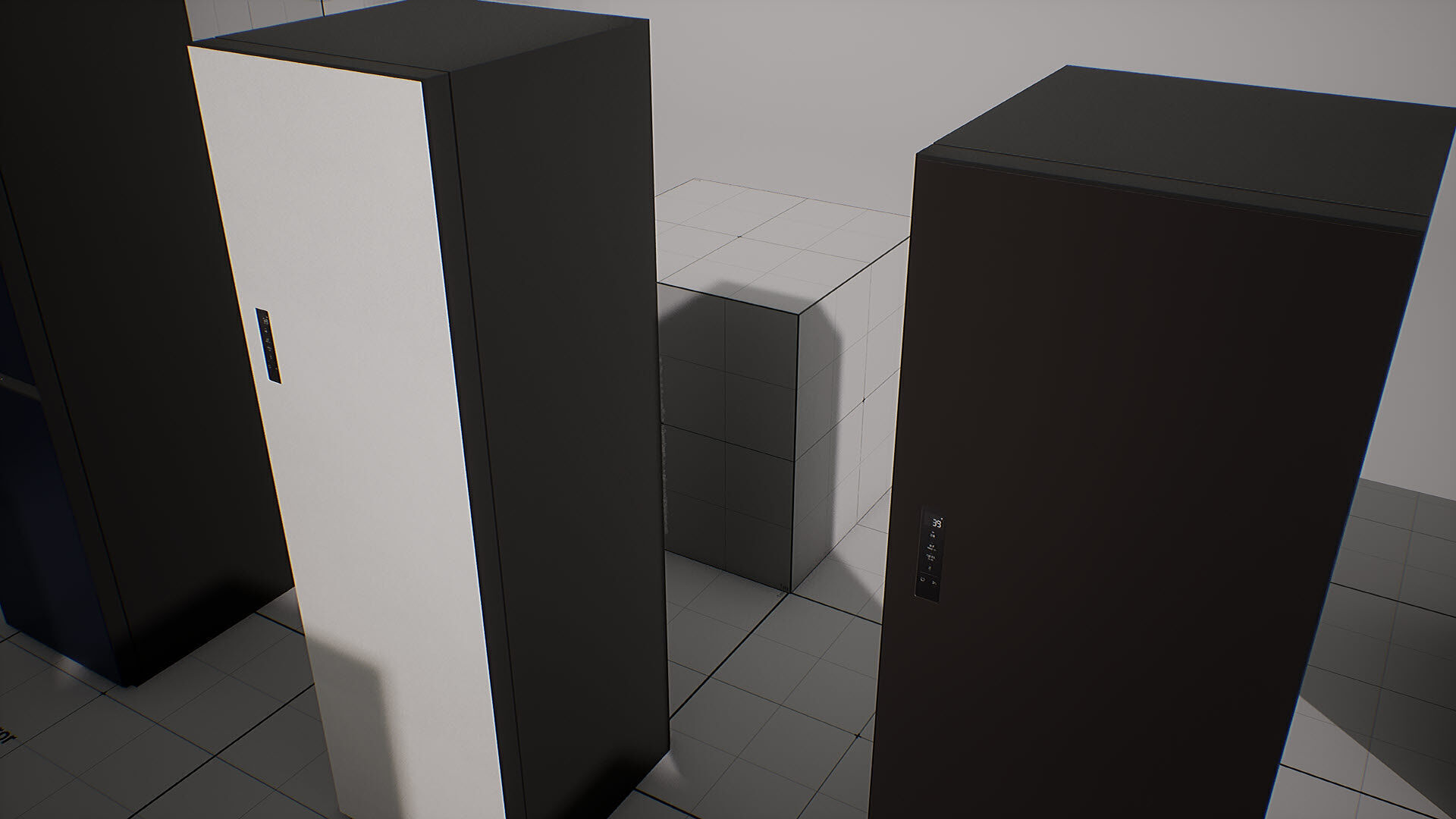 SAMSUNG - BESPOKE AirDresser Low-poly 3D model_19