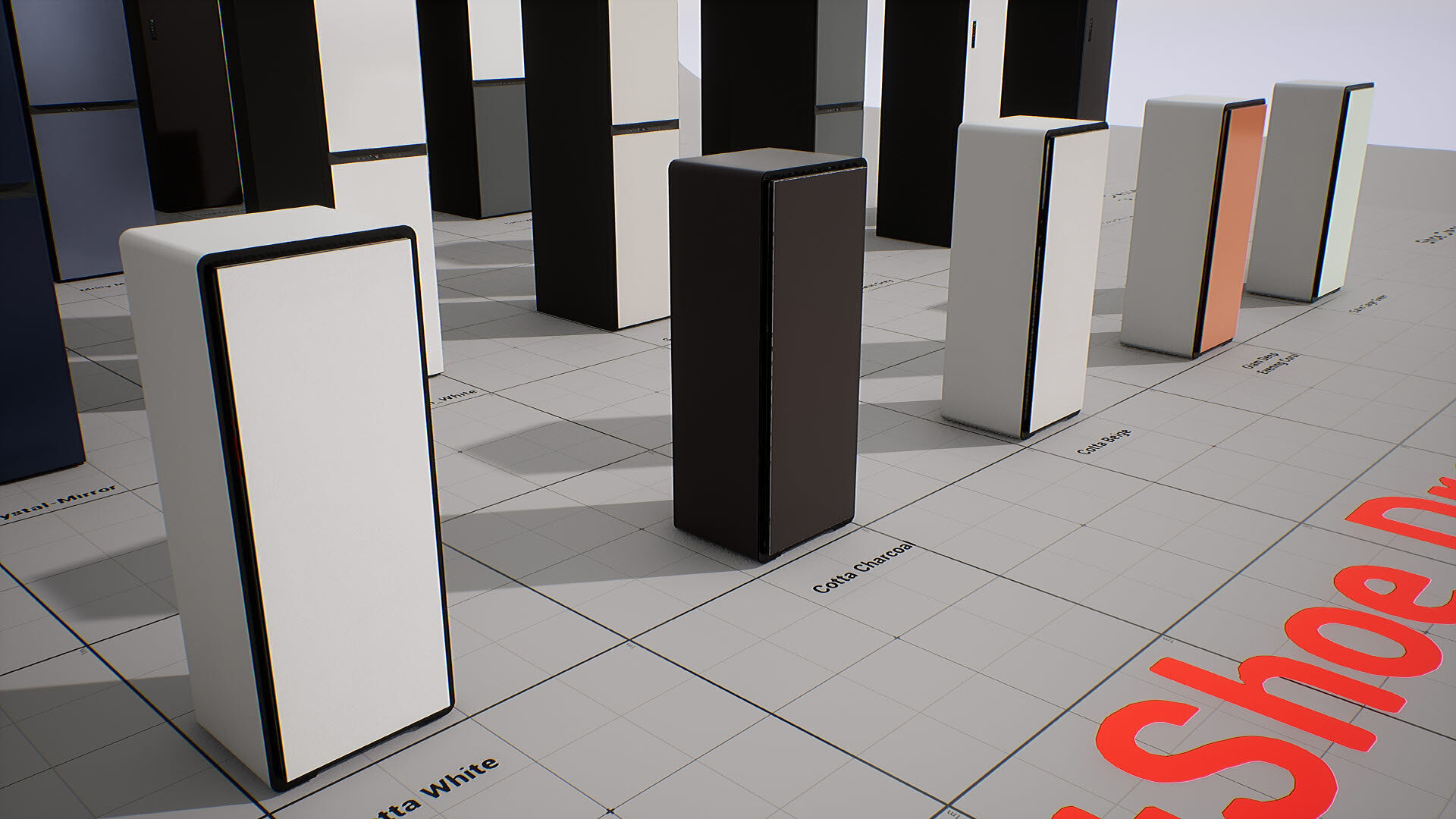 SAMSUNG - BESPOKE AirDresser Low-poly 3D model_10