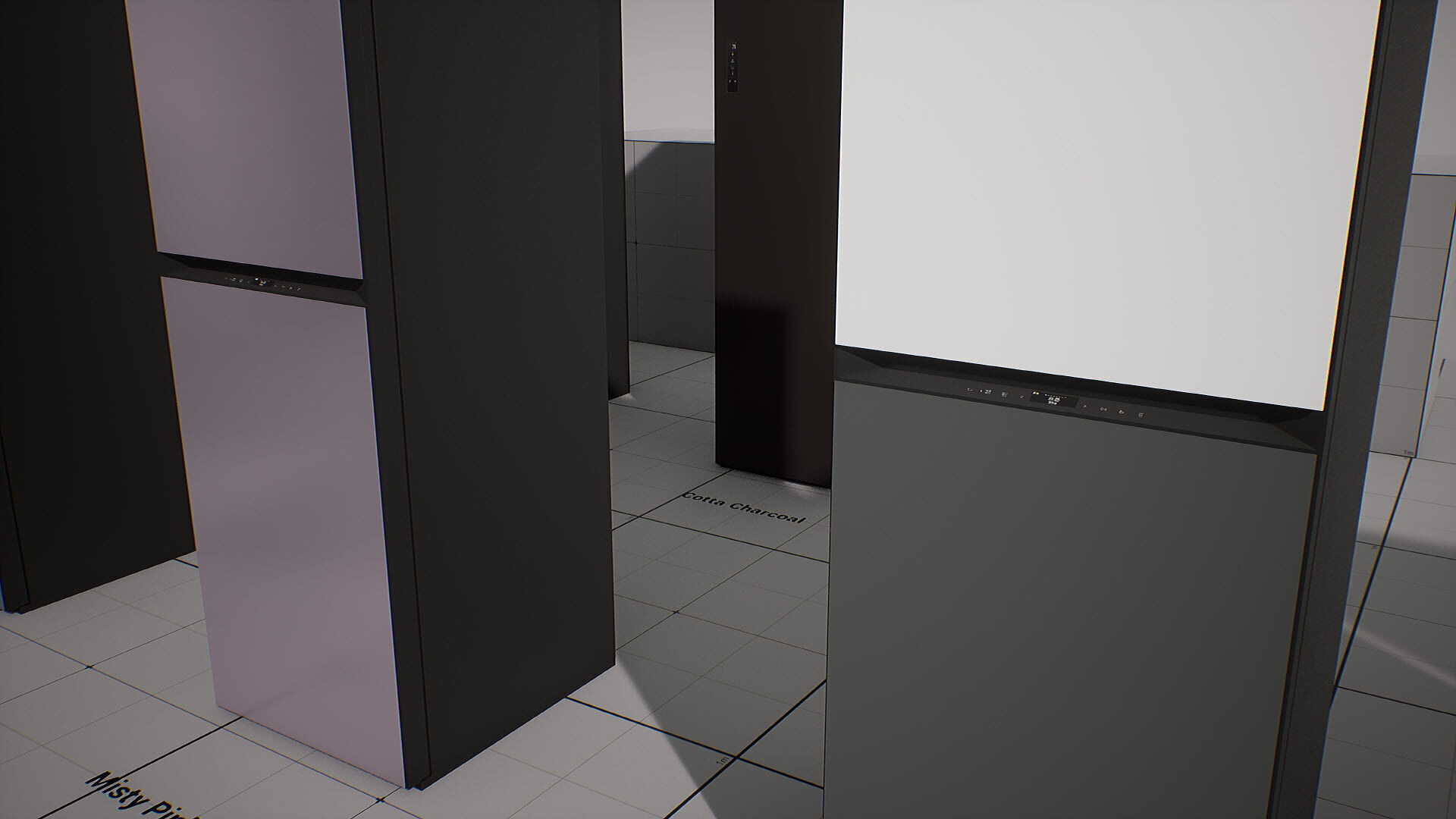 SAMSUNG - BESPOKE AirDresser Low-poly 3D model_18