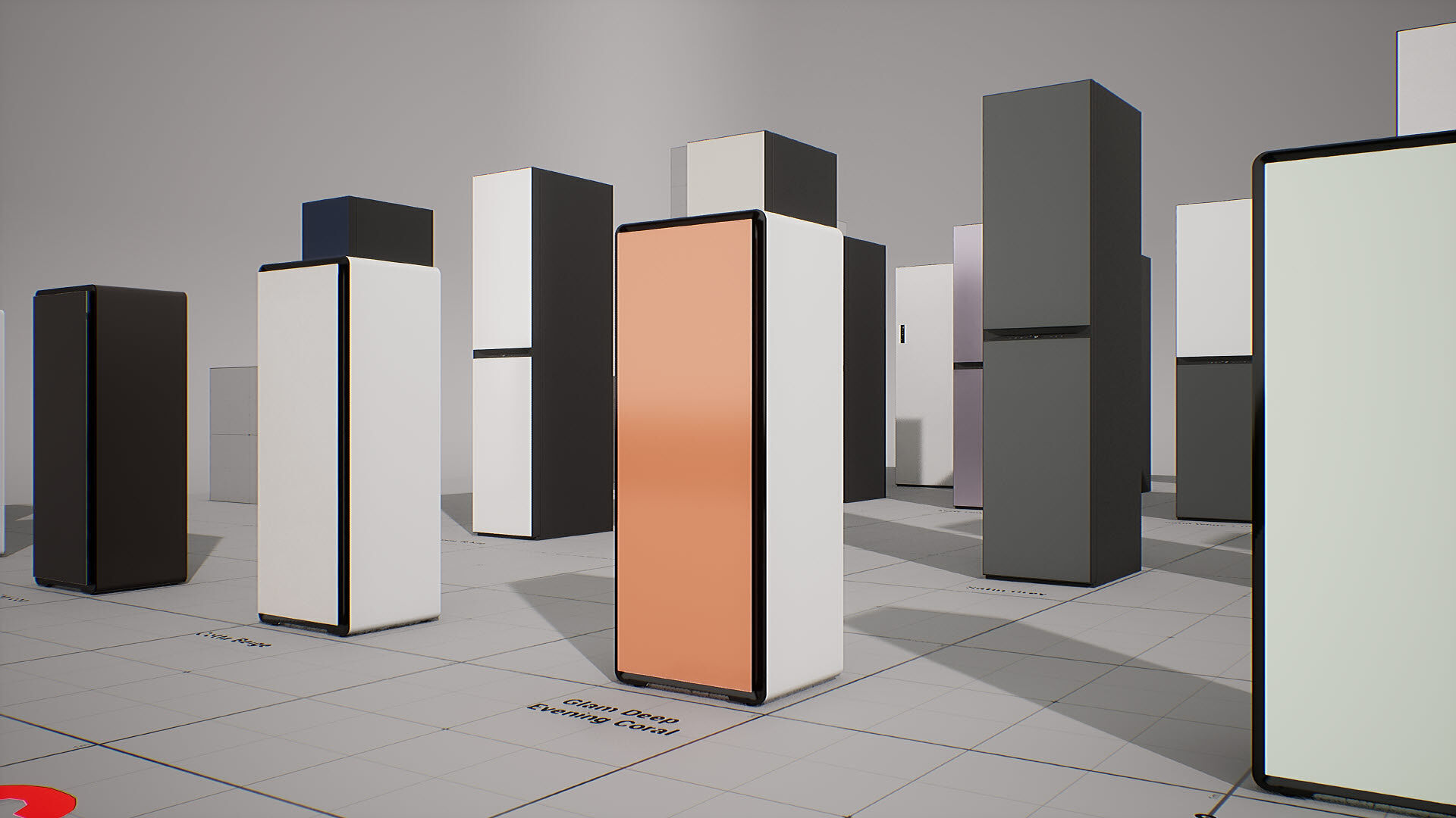 SAMSUNG - BESPOKE AirDresser Low-poly 3D model_9