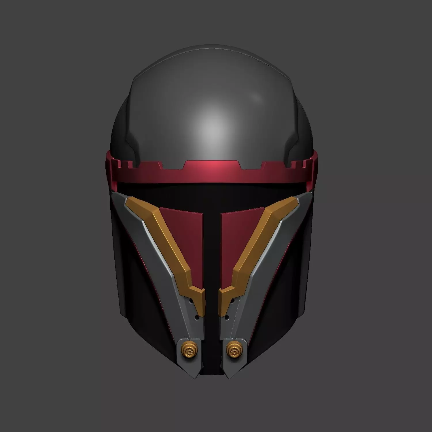 Star Wars Darth Revan inspired helmet 3D print model
