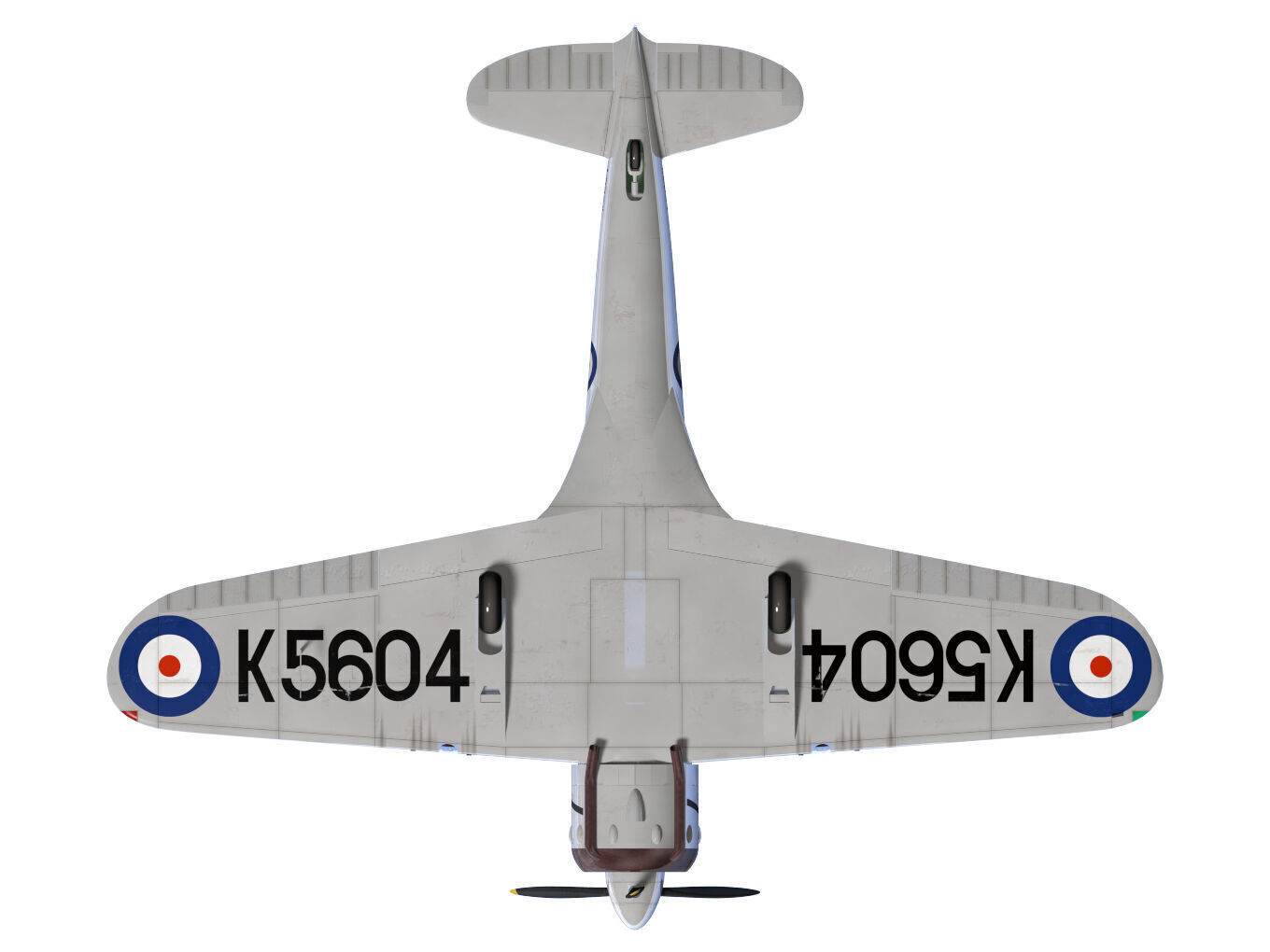 GlosterF5 3D model_13