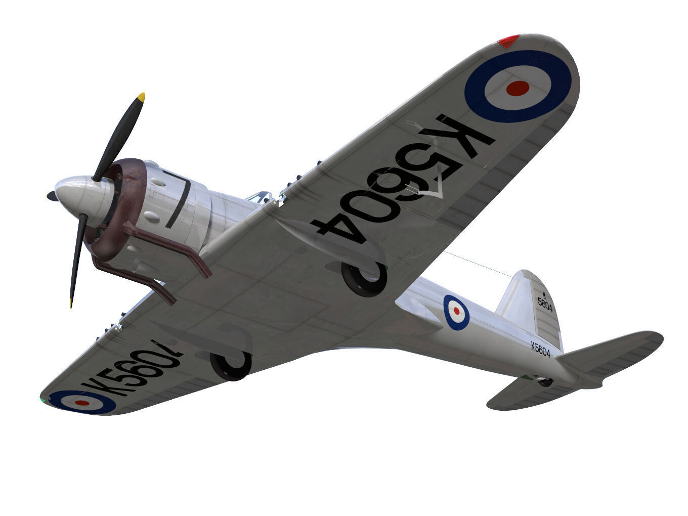 GlosterF5 3D model_3