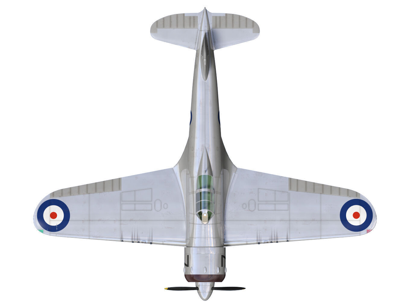 GlosterF5 3D model_12