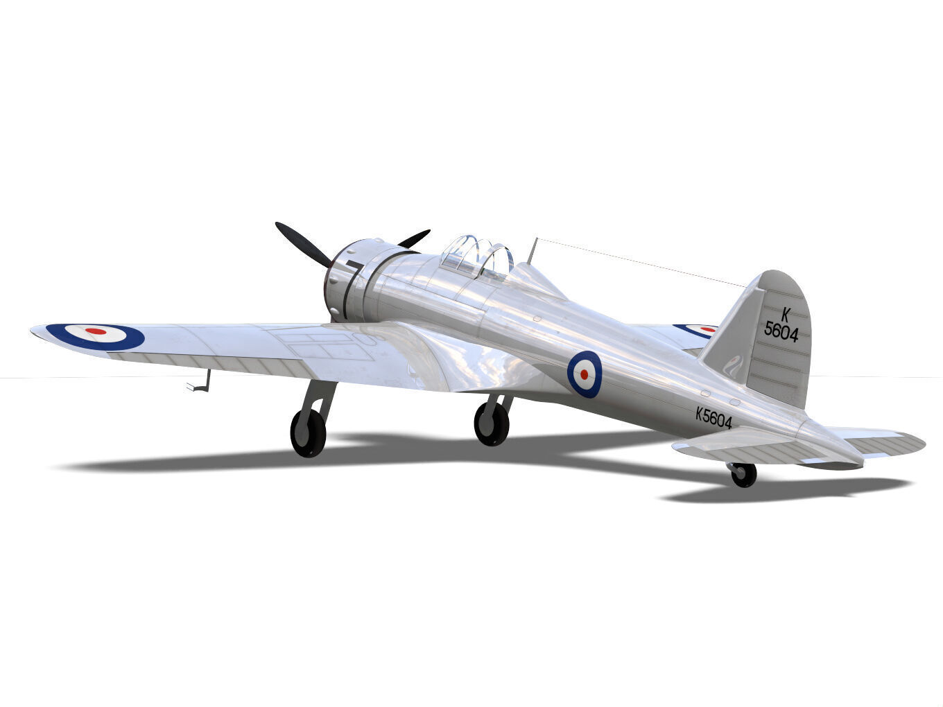 GlosterF5 3D model_6