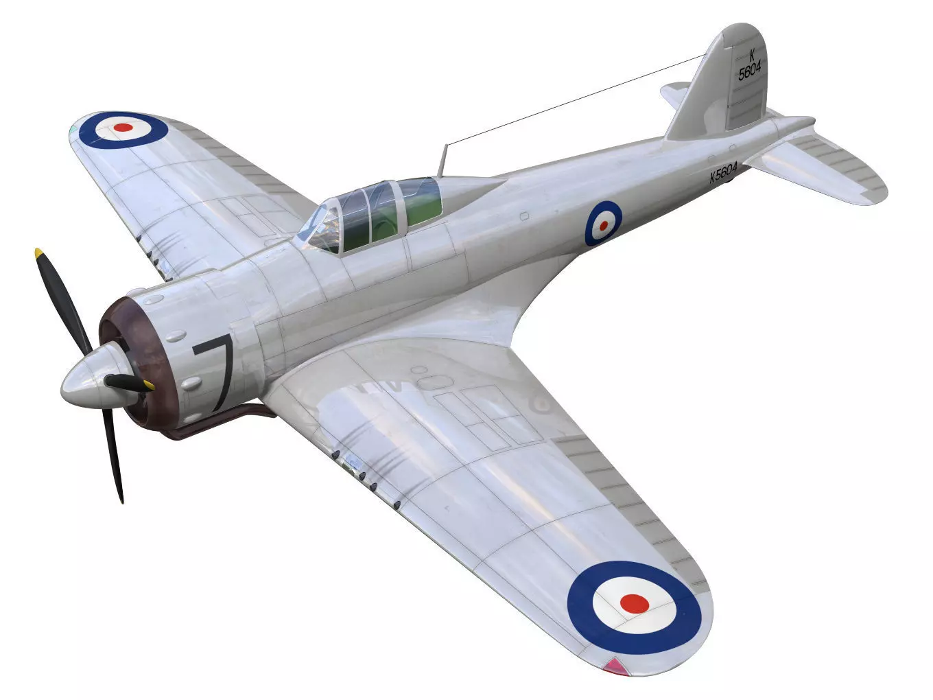 GlosterF5 3D model_0